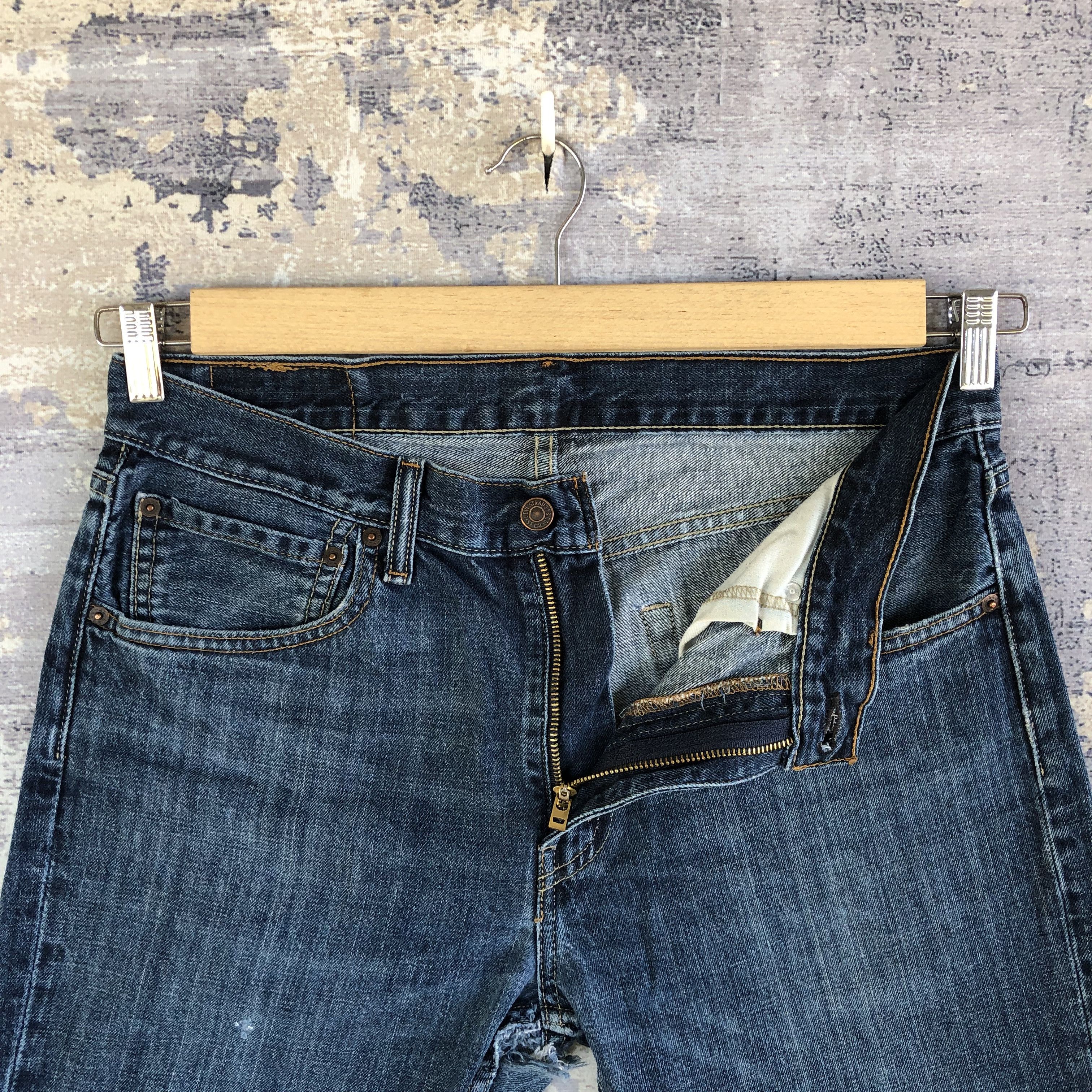 Levi's Levis 527 Flare Jeans Levi's Distressed Boot Cut Denim Size US 32 / EU 48 - 6 Thumbnail