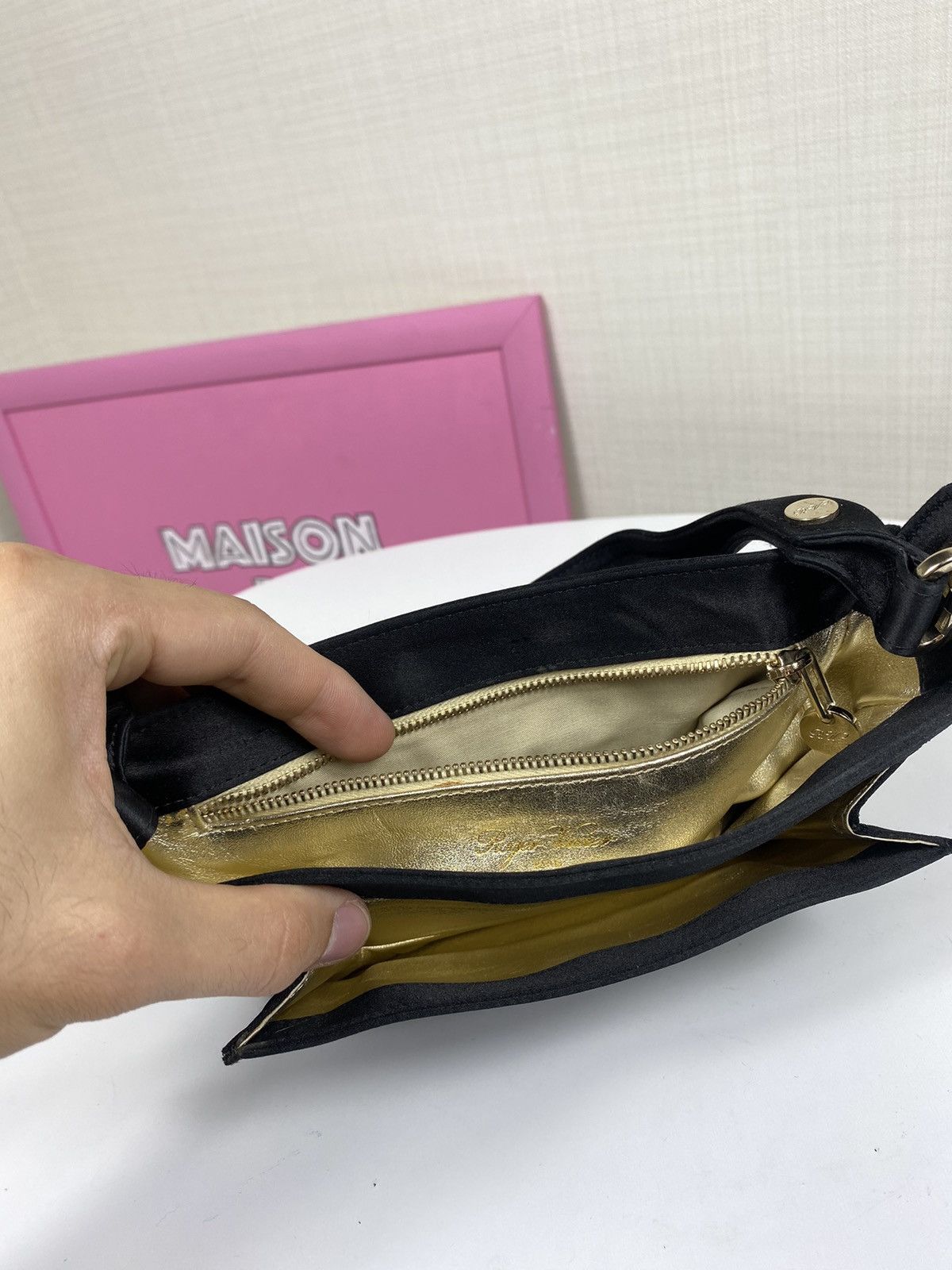 Roger Vivier Roger Vivier Satin Evening Mini Bag Size ONE SIZE - 21 Thumbnail