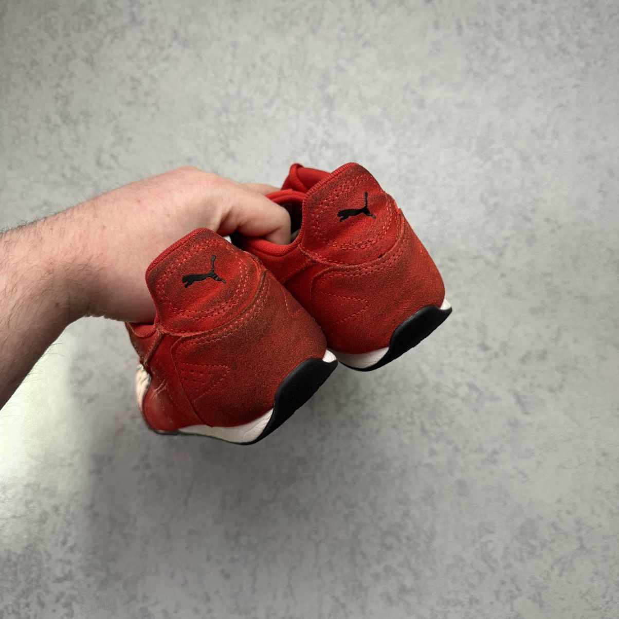 Puma Vintage Y2K Red Puma Catch Speedcat Size 41 Size US 7.5 / EU 40-41 - 11 Thumbnail
