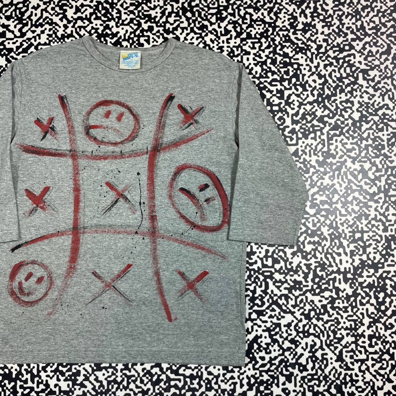 Vintage Vintage Y2K Japanese Art Retro Longsleeve 90s Humor Style Size M / US 6-8 / IT 42-44 - 4 Thumbnail