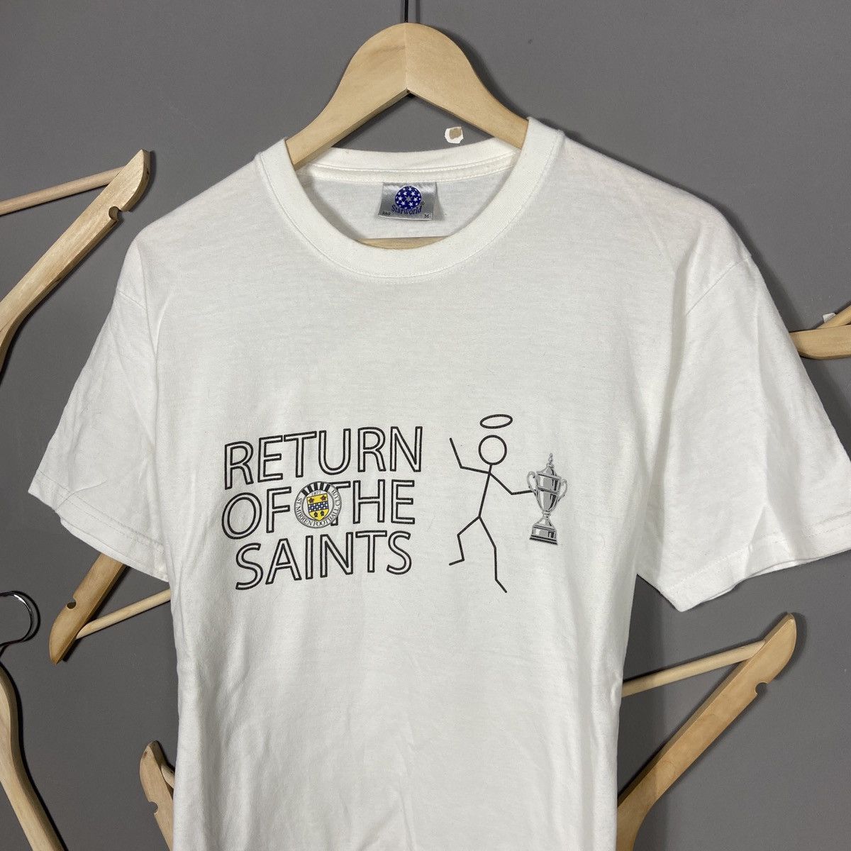 Vintage Vintage St. Mirren football club t-shirt Size US M / EU 48-50 / 2 - 2 Thumbnail