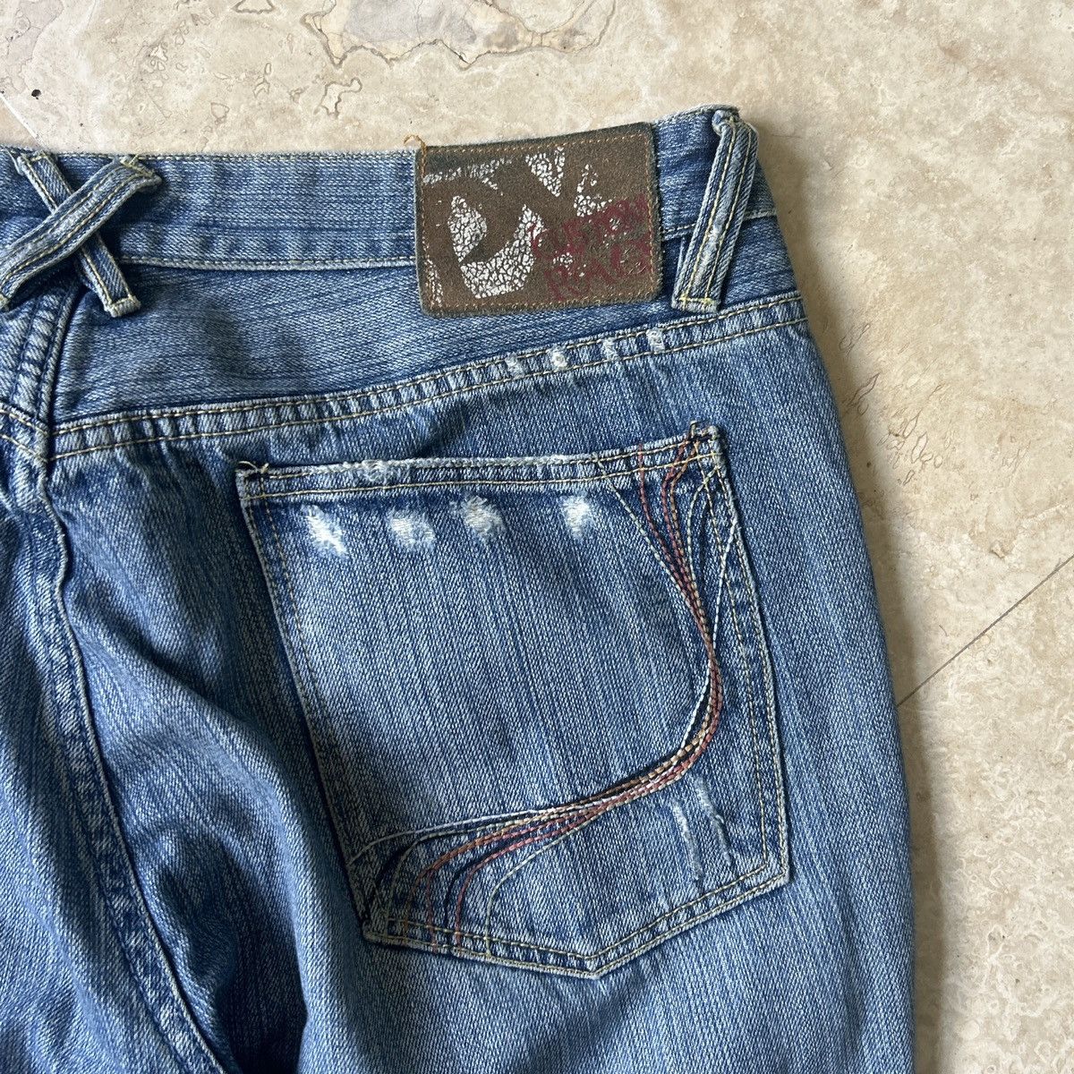 Other VINTAGE BOOTCUT JEANS Size US 36 / EU 52 - 4 Thumbnail