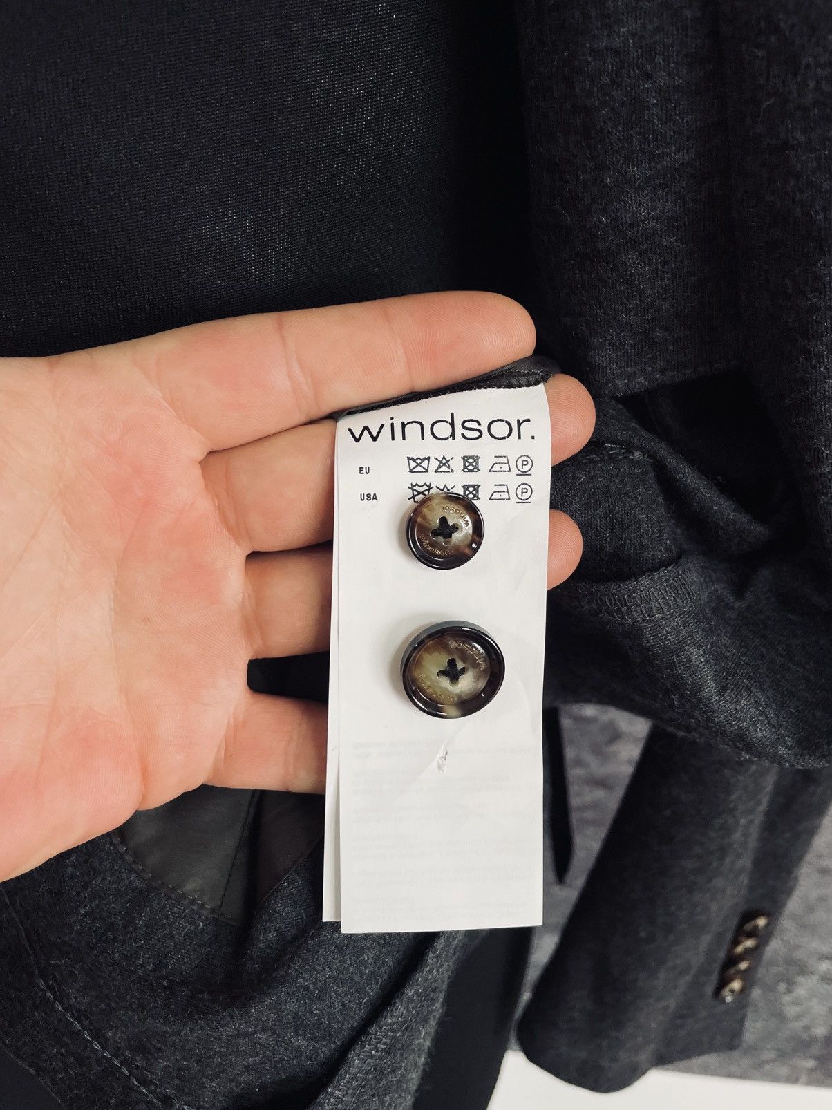 Other Windsor Made in Italy Lightweight Wool Blazer Size M Size 46S - 6 Thumbnail
