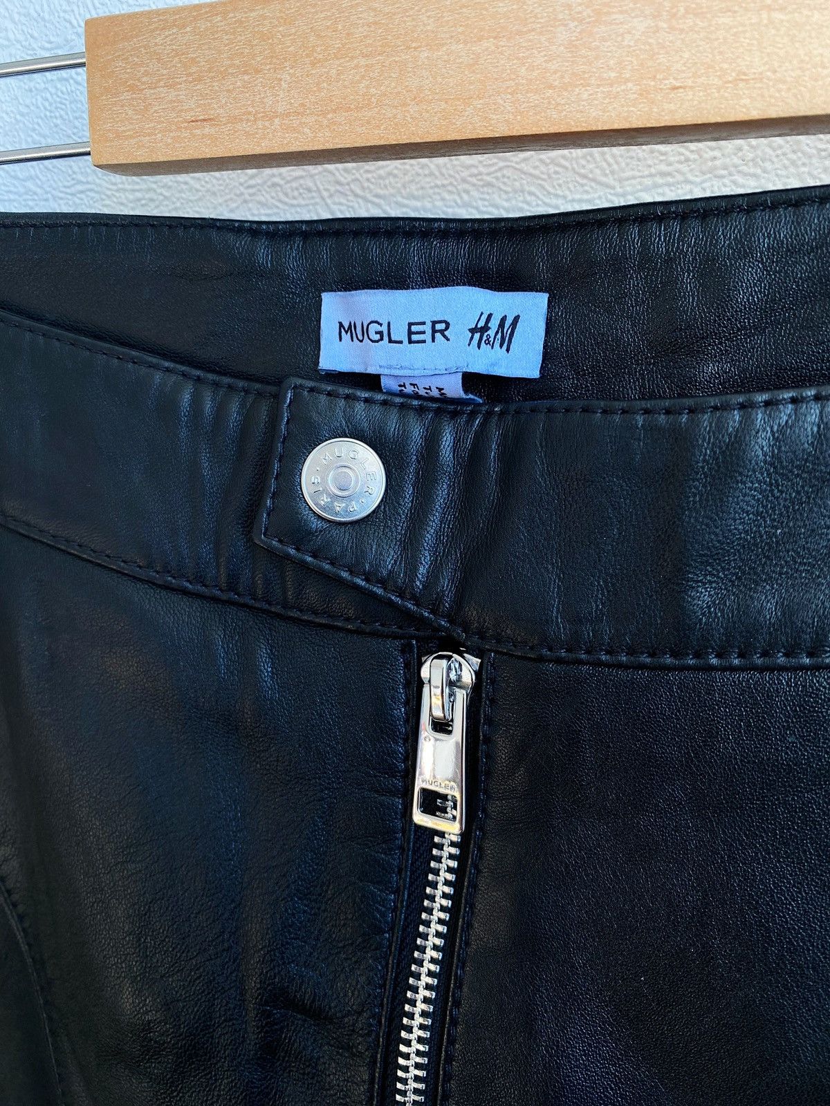 Mugler Mugler x H&M Leather Pants Size US 32 / EU 48 - 16 Thumbnail