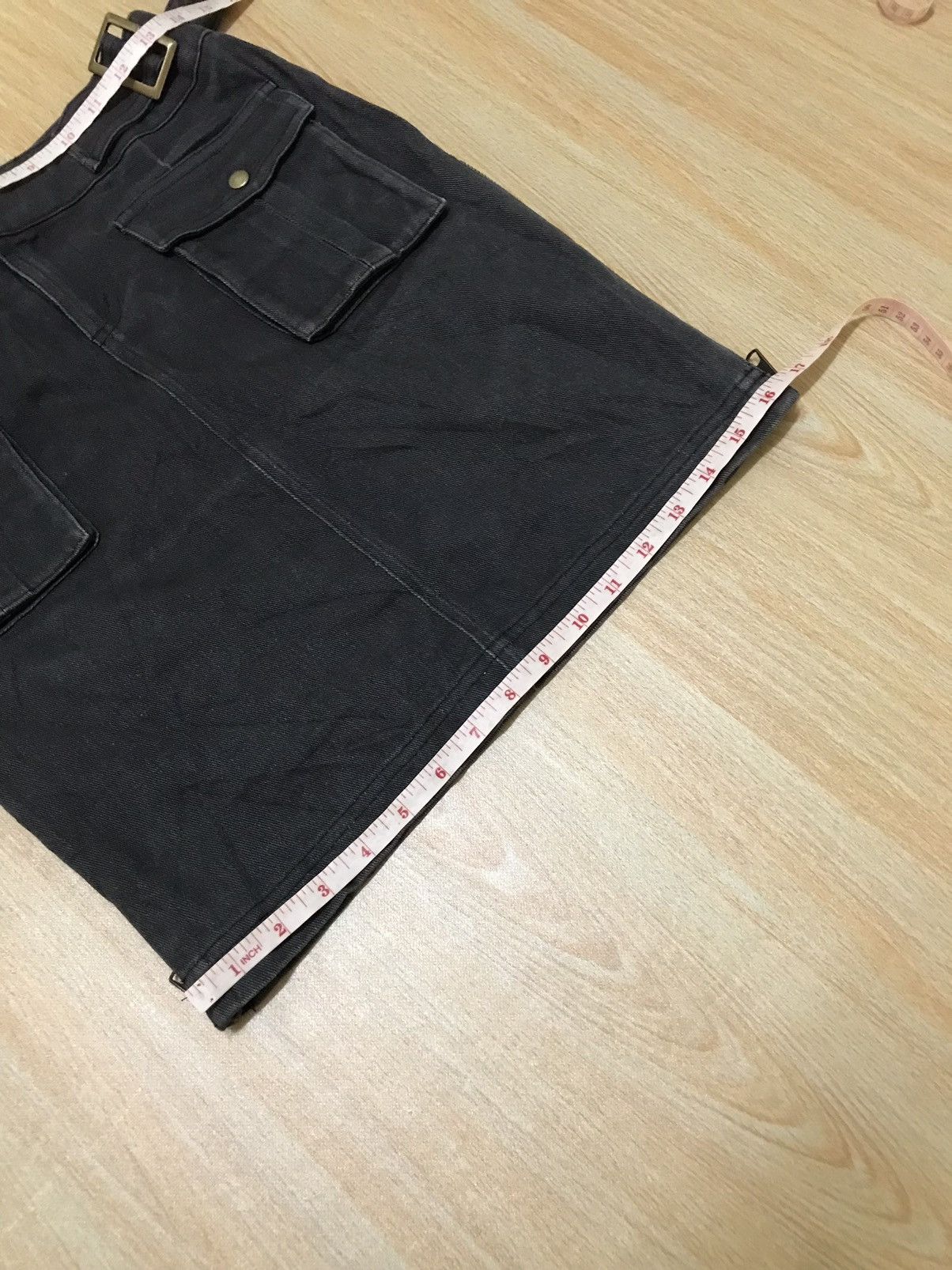 Japanese Brand Vintage Kirke Japanese Brand Denim Mini Skirts Made In Japan Size 28" / US 6 / IT 42 - 14 Thumbnail