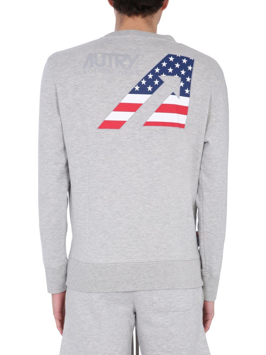AUTRY o1y0526 Logo Sweatshirt in Gray Size US XL / EU 56 / 4 - 4 Thumbnail