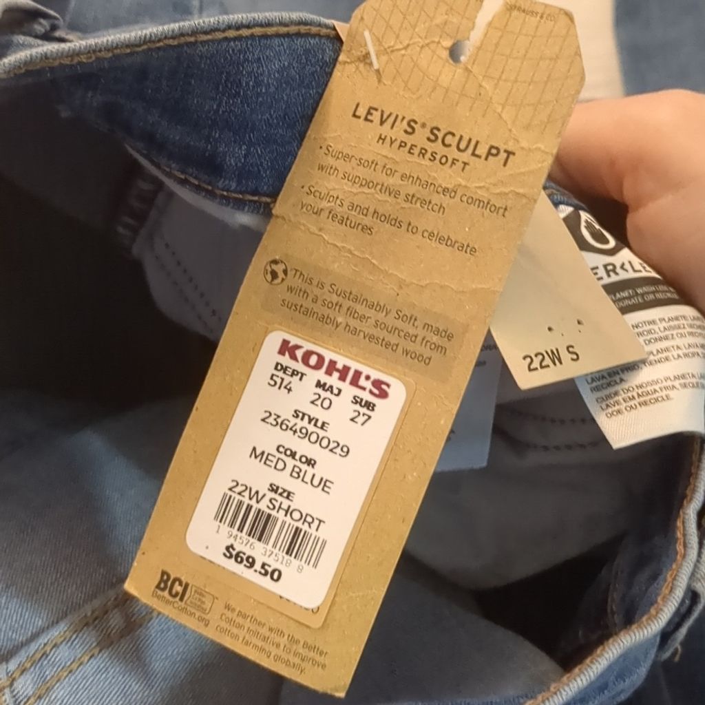 Levi's Levi's hyper soft classic bootcut mid rise jeans 22W Short Size 42" / US 20 - 6 Thumbnail