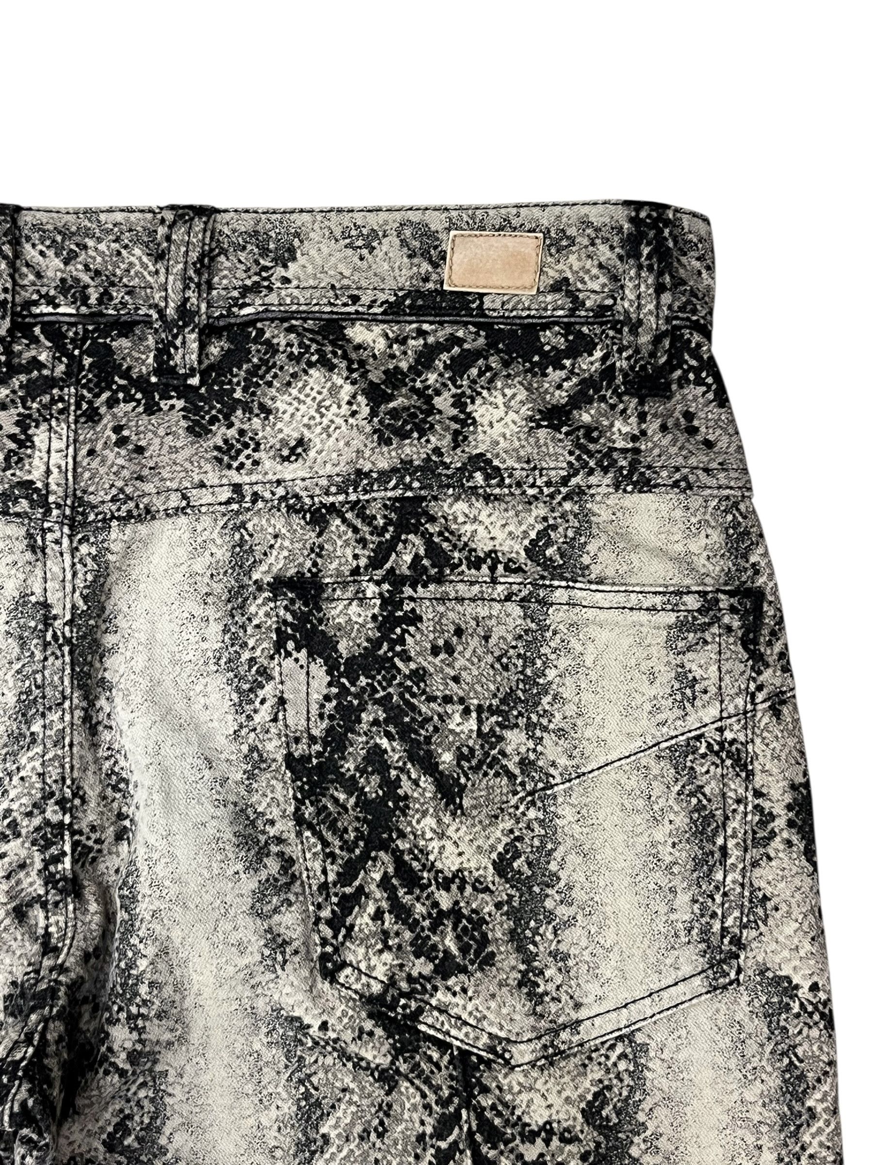 Nicole Club RARE🔥Vintage Nicole Club Snake Skin Python Print 3/4 Pants Size US 32 / EU 48 - 7 Thumbnail