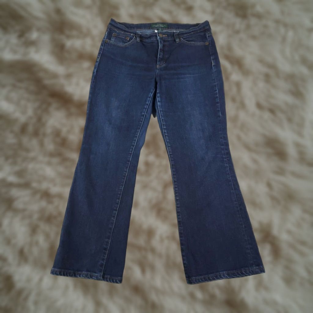 Ralph Lauren Ralph Lauren Jeans Womens 10 Blue Denim Pants Extra Large XL Ladies Size 32" / US 10 / IT 46 - 1 Thumbnail