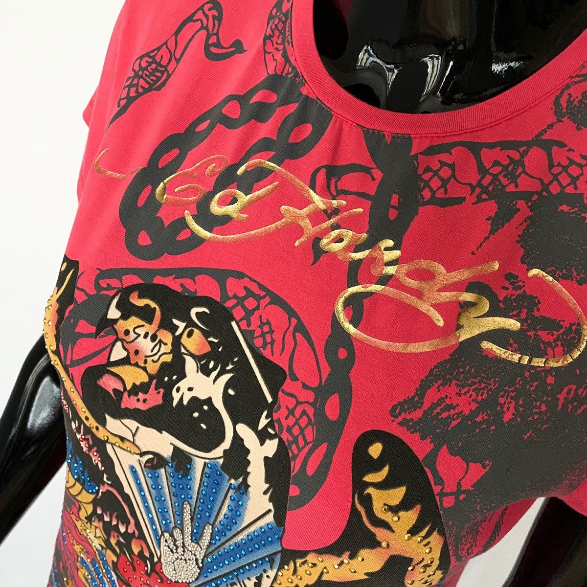 Ed Hardy Ed Hardy SUPERSTAR Tee / T Shirt Size M / US 6-8 / IT 42-44 - 5 Thumbnail