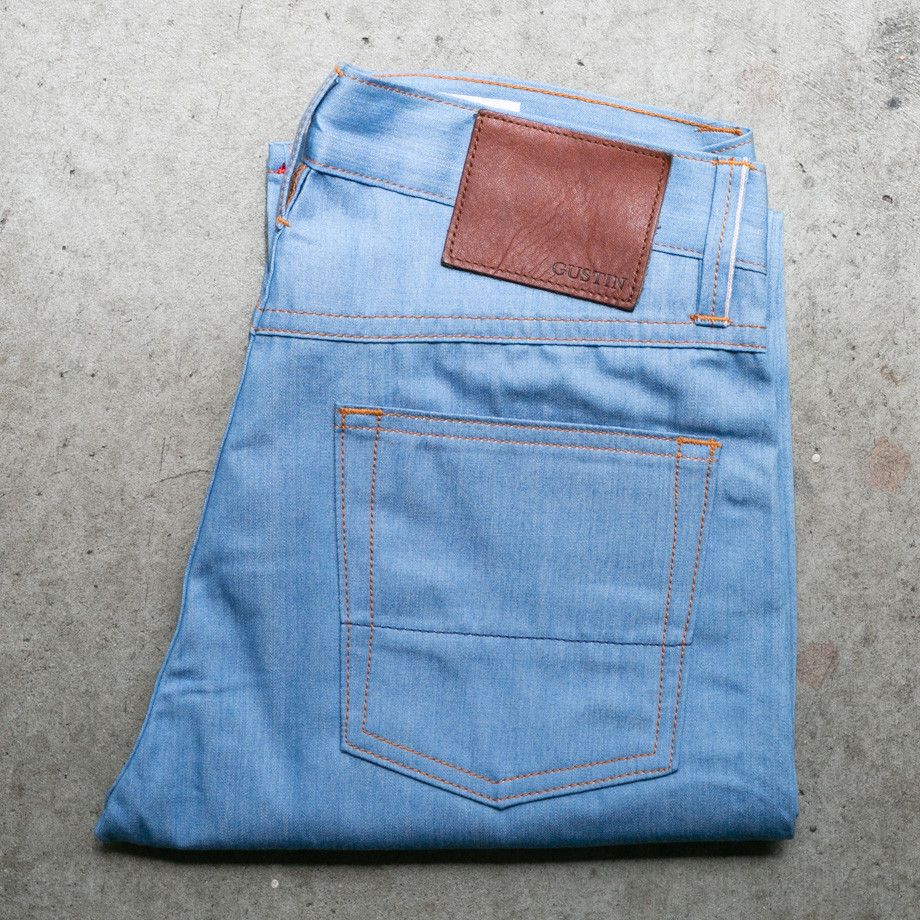 Gustin #550 Superlight Sky Selvedge Size US 34 / EU 50 - 1 Thumbnail