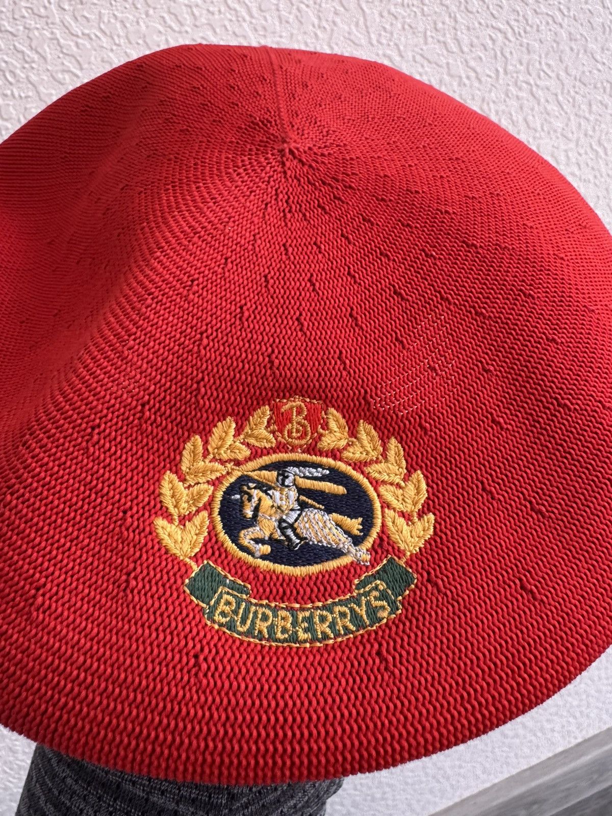 Burberry 2000s burberry baret hat Size ONE SIZE - 3 Thumbnail