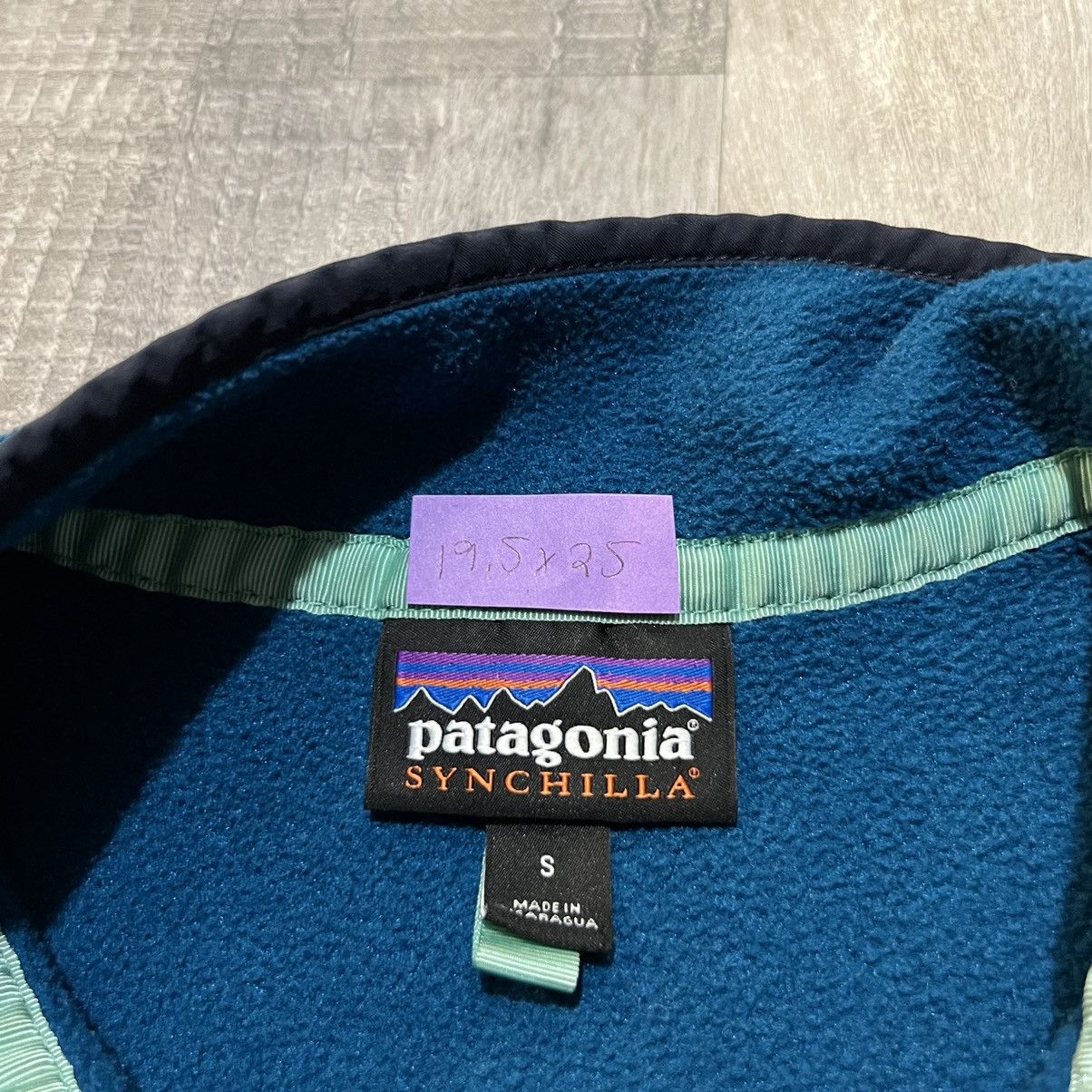 Patagonia Patagonia Synchilla Snap-T Fleece Teal Blue Pullover Size S / US 4 / IT 40 - 6 Thumbnail