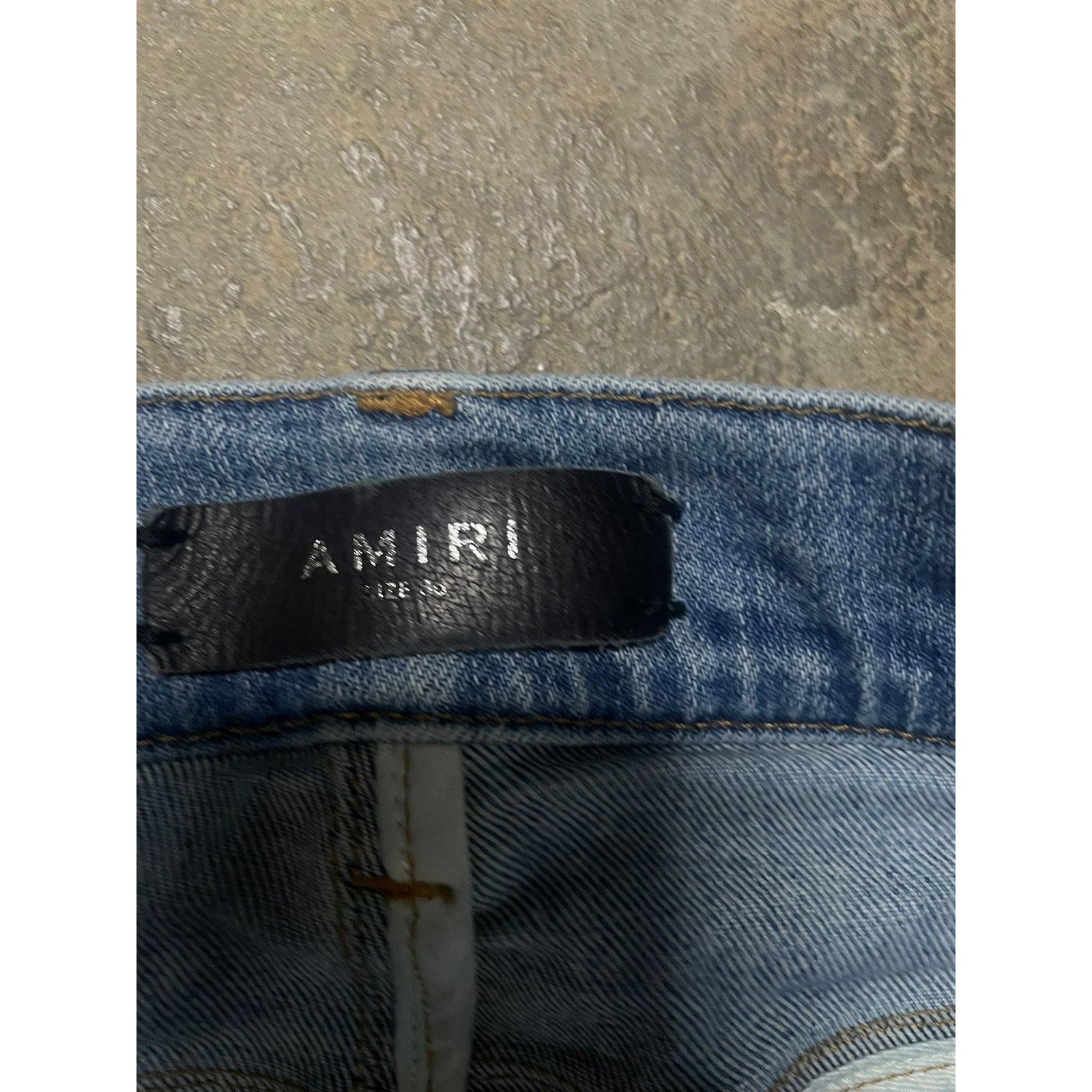 Amiri Amiri Plain Thrasher Light Wash Used 36 Size US 36 / EU 52 - 3 Thumbnail