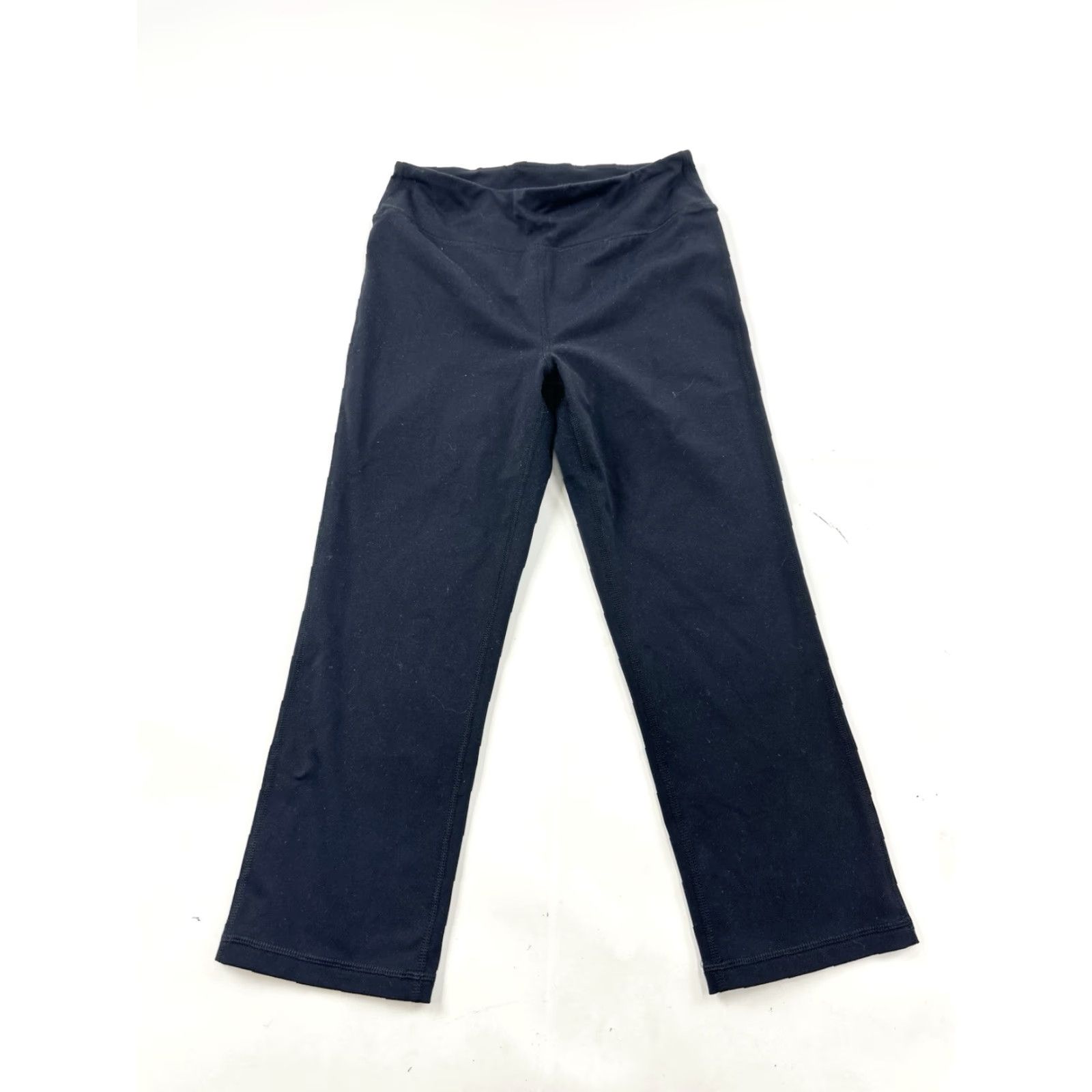 J.Crew J.Crew Leggings Women’s M Black Cropped Compression Activewear Yoga Running Gym Women M Black Cropped Compression Size 32" / US 10 / IT 46 - 2 Thumbnail