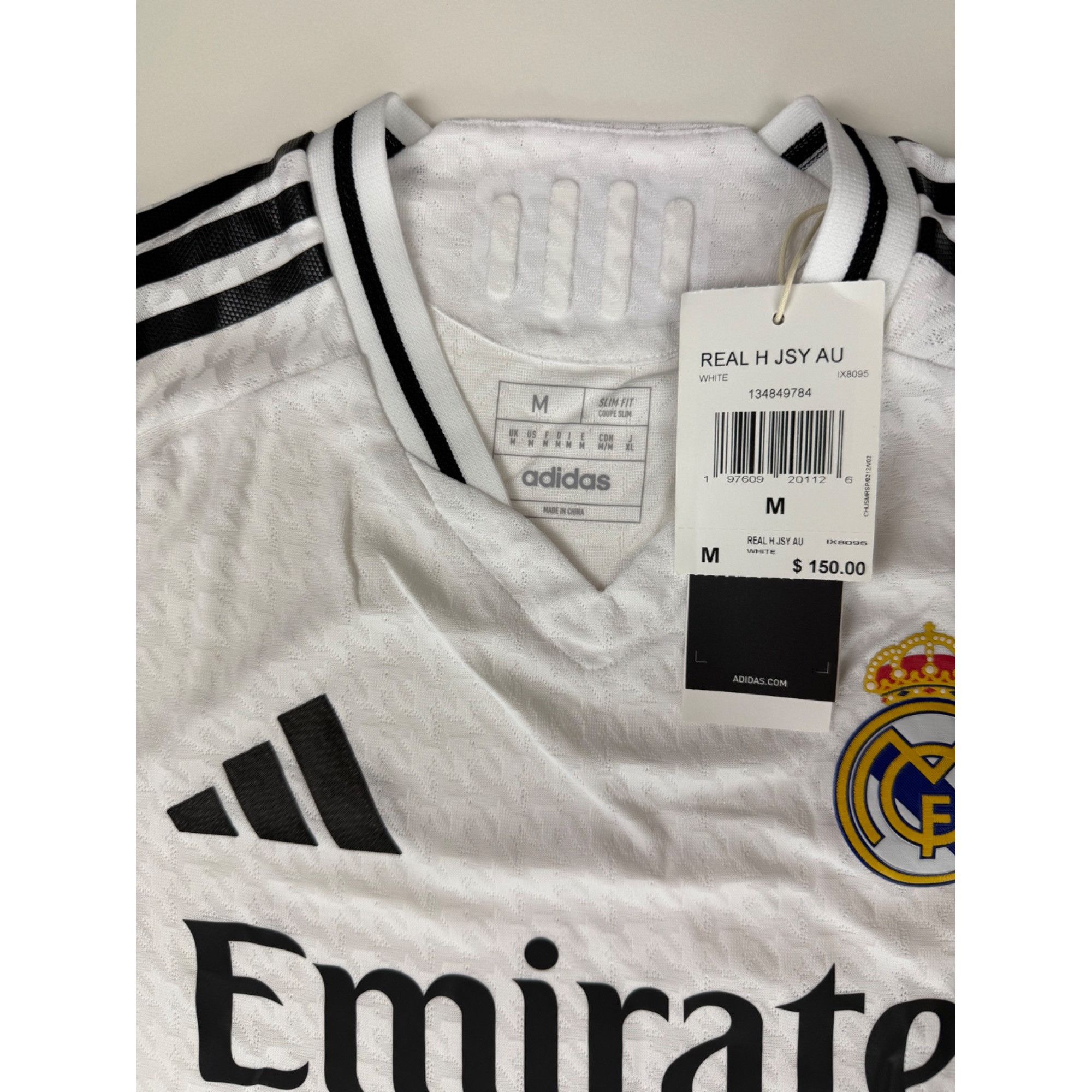 Adidas Size Medium - Adidas Real Madrid 2024/25 Authentic UCL socce Size US M / EU 48-50 / 2 - 4 Thumbnail