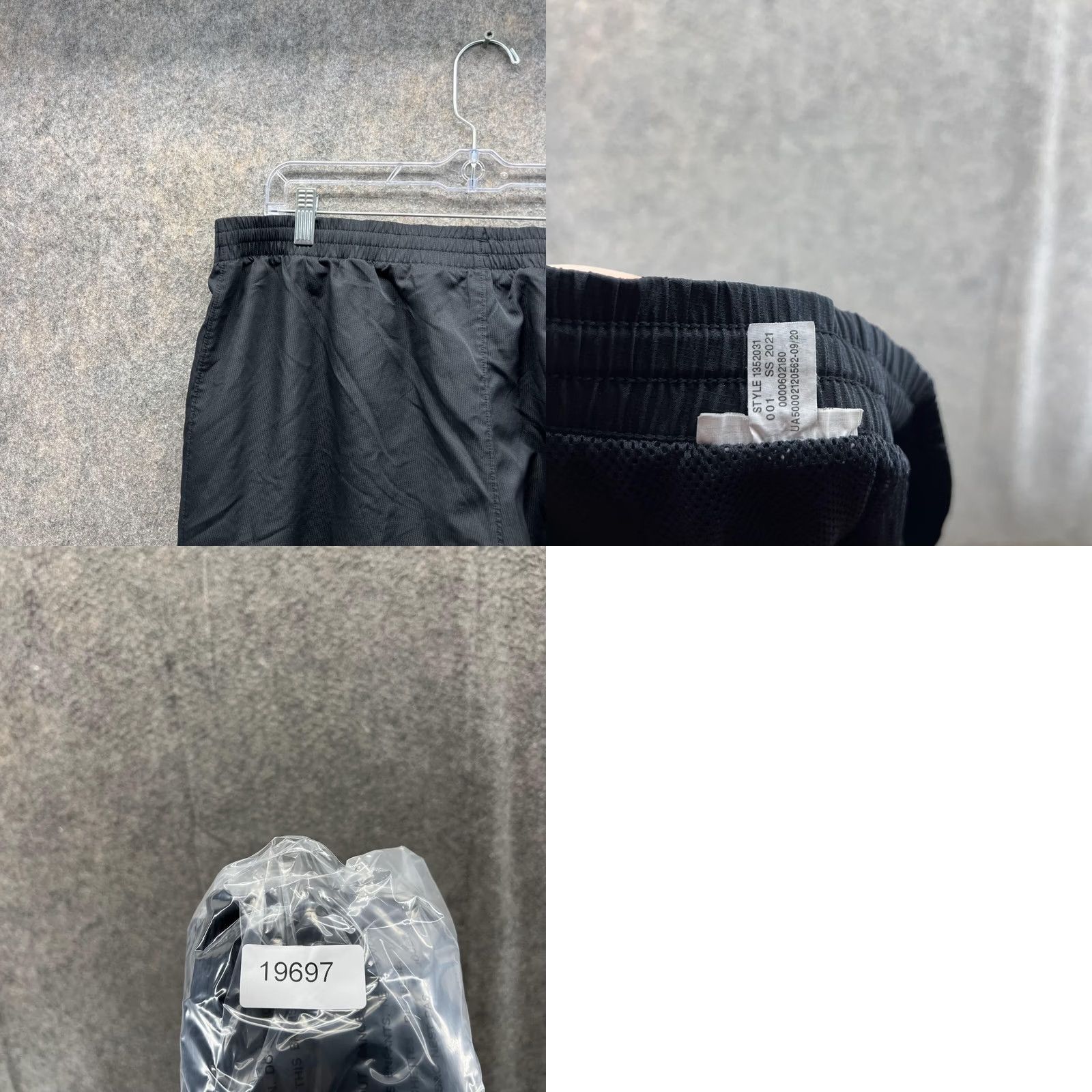 Under Armour Under Armour Sweatpants Men XL Black Athletic Training Loose Tapered Adjustable Pockets Sweatpants Regular Fit Pants Size US 36 / EU 52 - 9 Thumbnail