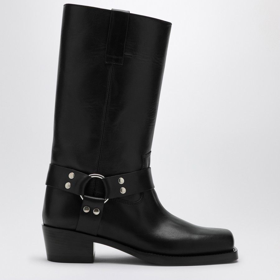 Paris Texas o1d2blof0924 Leather Boots in Black Size US 9.5 / IT 39.5 - 1 Thumbnail