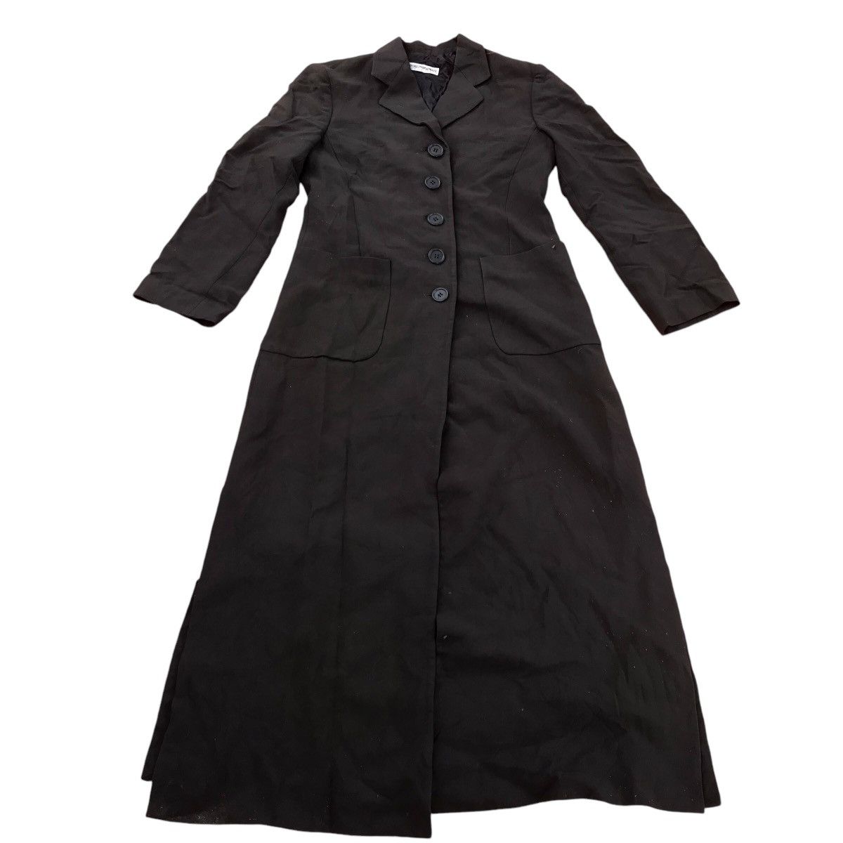 Emporio Armani VINTAGE EMPORIO ARMANI LONG JACKET MADE IN ITALY Size S / US 4 / IT 40 - 4 Thumbnail