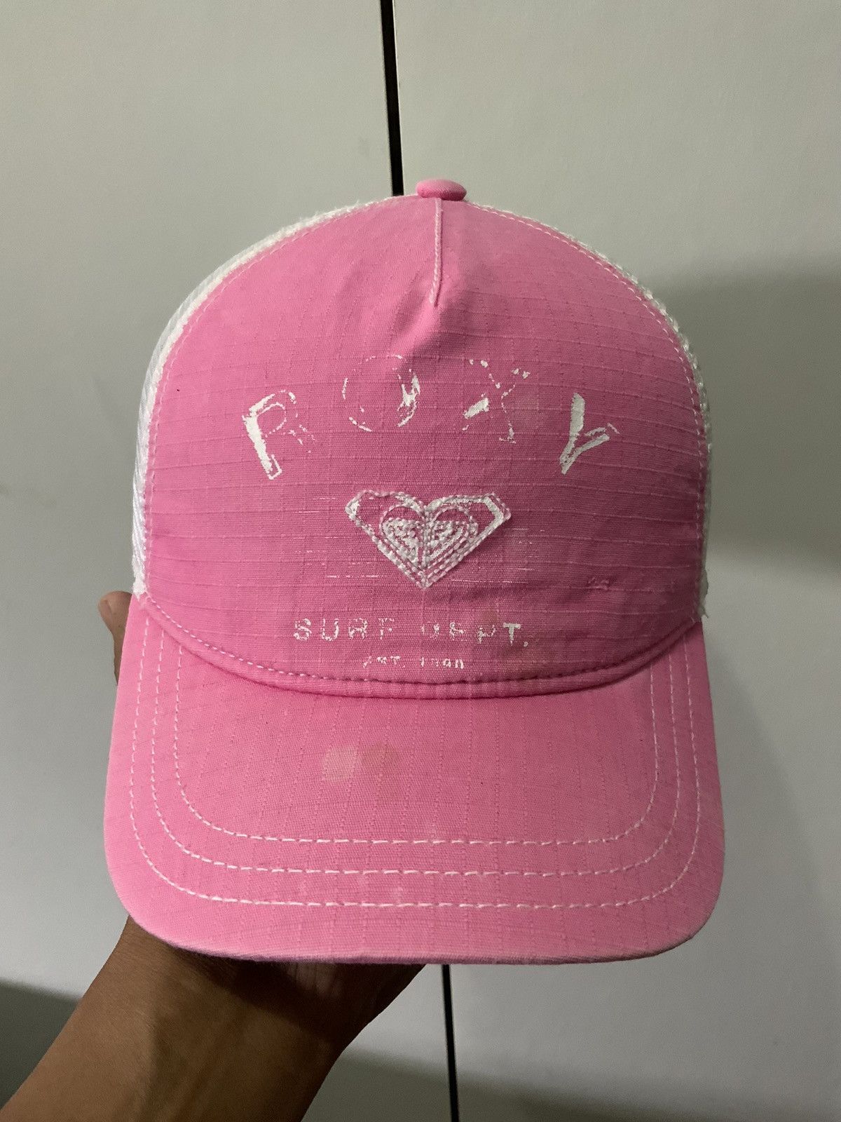 Japanese Brand Roxy Surf Dept Fade Trucker Hat Cap Size ONE SIZE - 6 Thumbnail