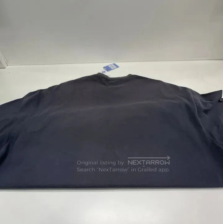 Balenciaga Balenciaga Navy Blue Logo Round Neck T. Size US S / EU 44-46 / 1 - 8 Thumbnail