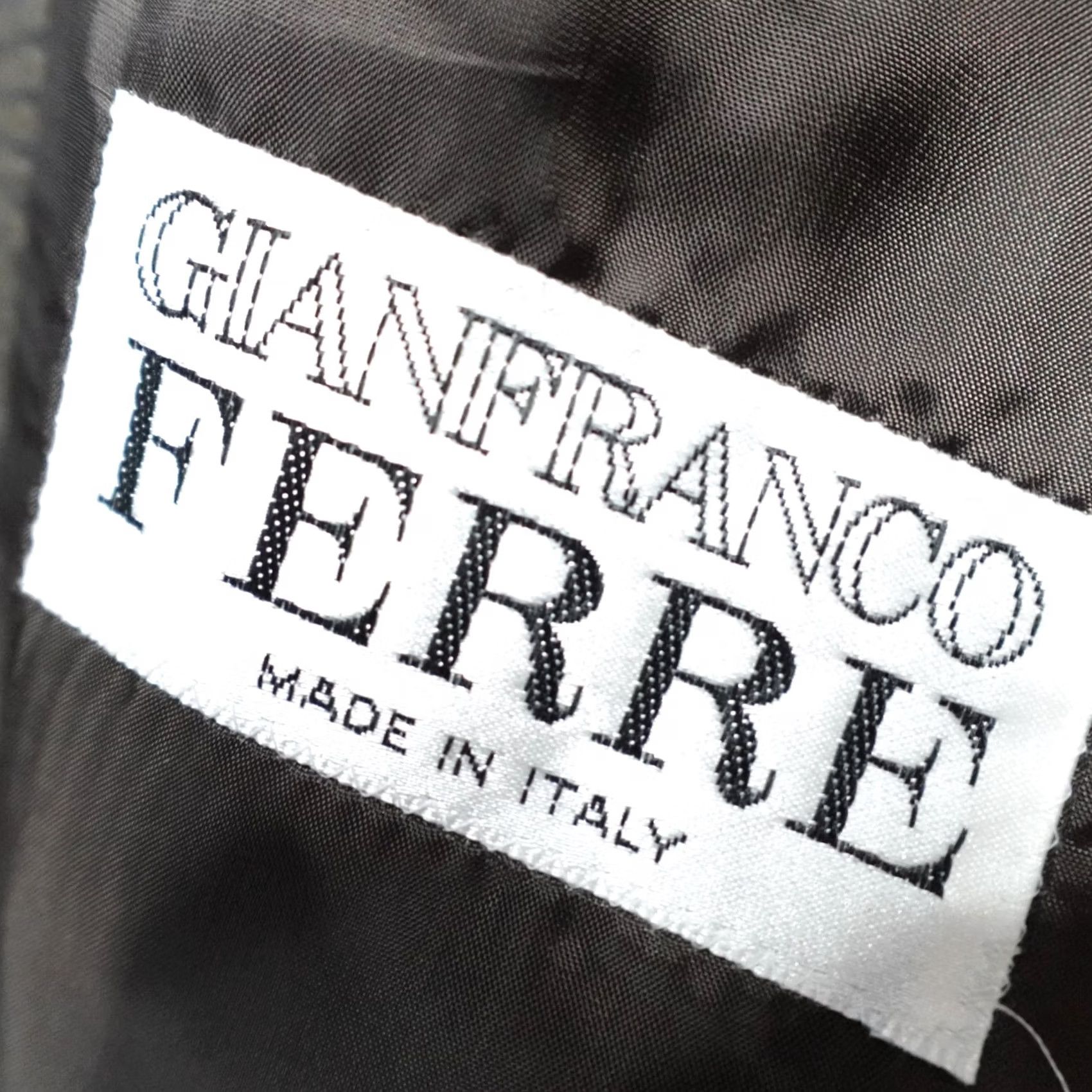 Gianfranco Ferre Gianfranco Ferre Sport Coat Blazer Wool Brown Guncheck Plaid 44 Regular Men Notch Lapel Two-Button Front Long New Size 44R - 3 Thumbnail