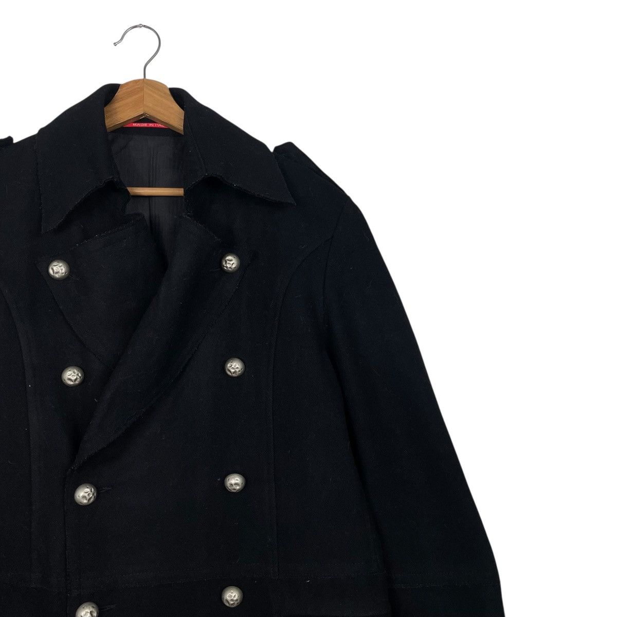 Other Exhibit Double Breasted Wool Coat Made In Italy Size US M / EU 48-50 / 2 - 5 Thumbnail