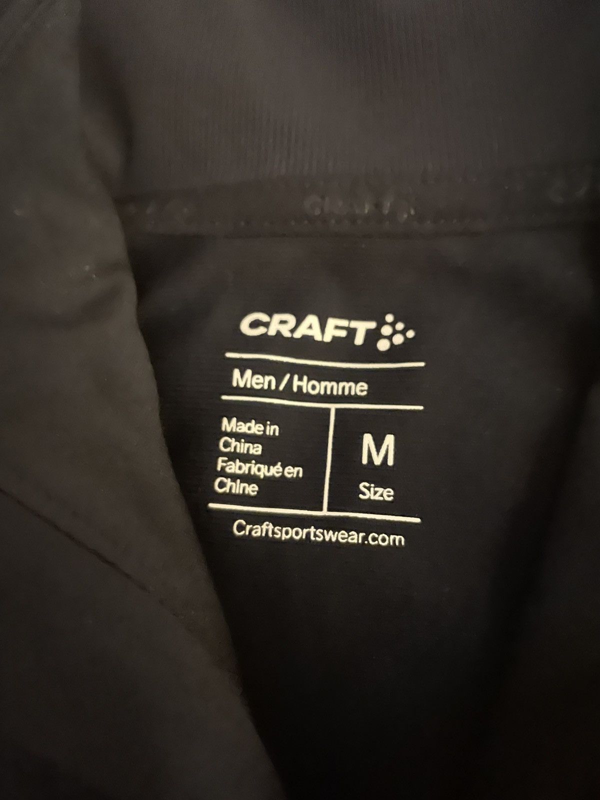 Other Craft IK Sätra 1957 Half Zip Training Top Black w/ "EM" Size US M / EU 48-50 / 2 - 2 Thumbnail
