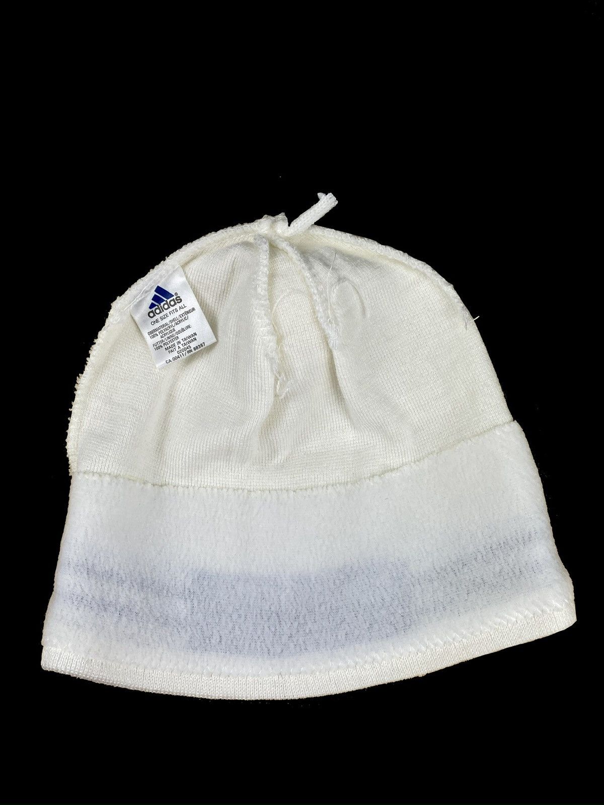 Adidas × Vintage ADIDAS 00s SKI KNITTED HAT RETRO POMPON ONE SIZE Size ONE SIZE - 6 Thumbnail