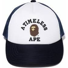 Bape BAPE X JJJJOUND COLLEGE MESH CAP Trucker Size ONE SIZE - 3 Thumbnail