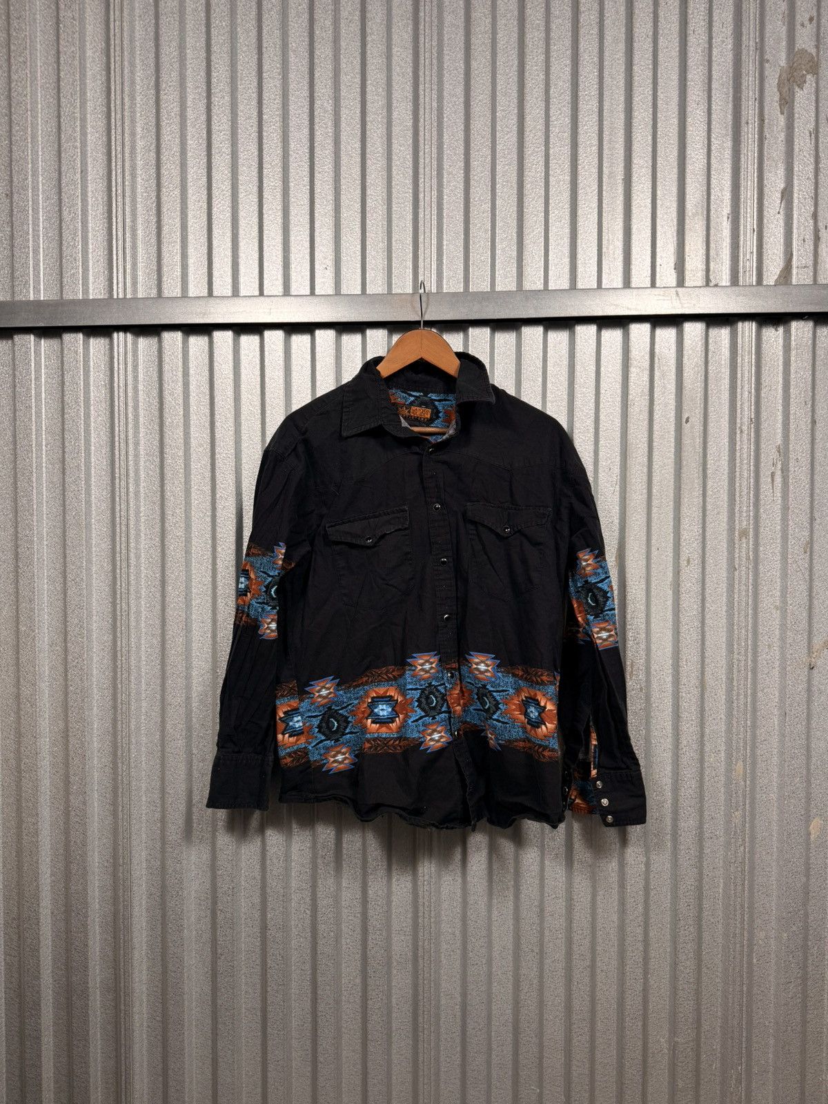 Other Vintage Canyon Guide Western Arizona Print Pearl Snap Shirt Size US L / EU 52-54 / 3 - 9 Thumbnail