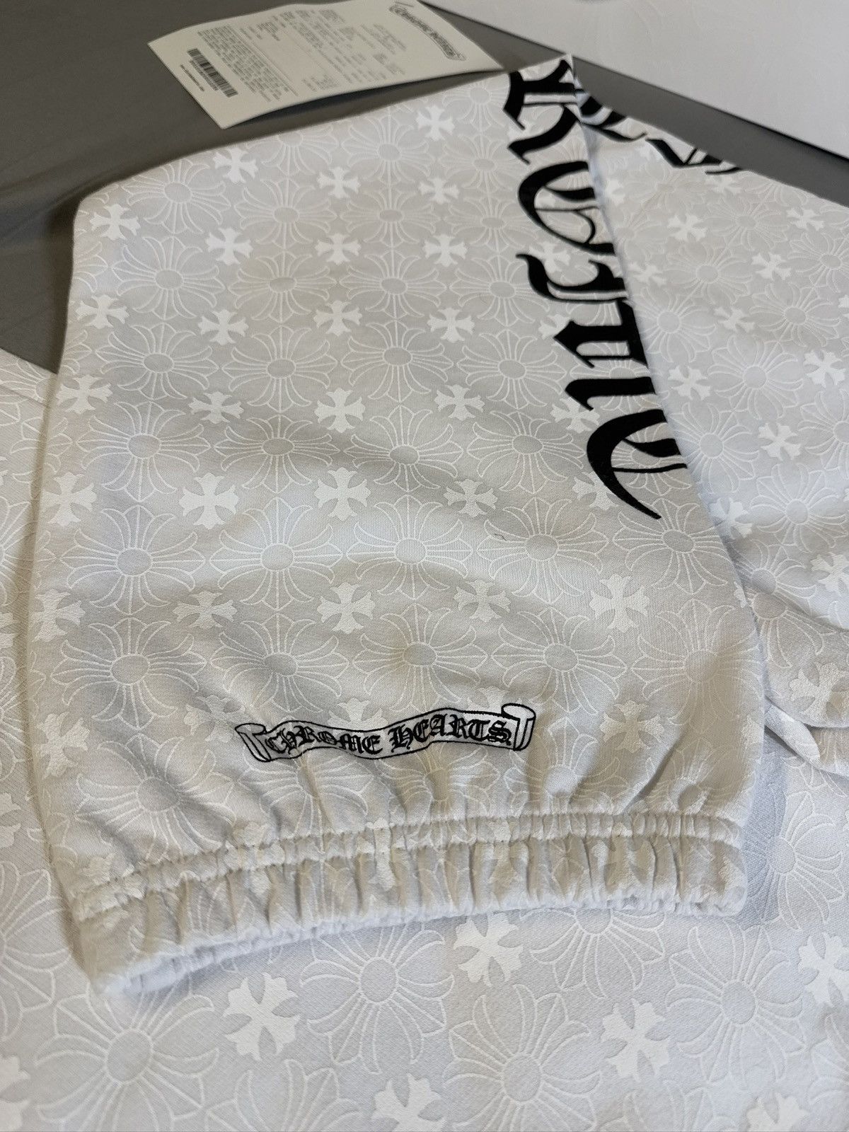 Chrome Hearts Chrome hearts white monogram sweats LARGE Size US 36 / EU 52 - 4 Thumbnail