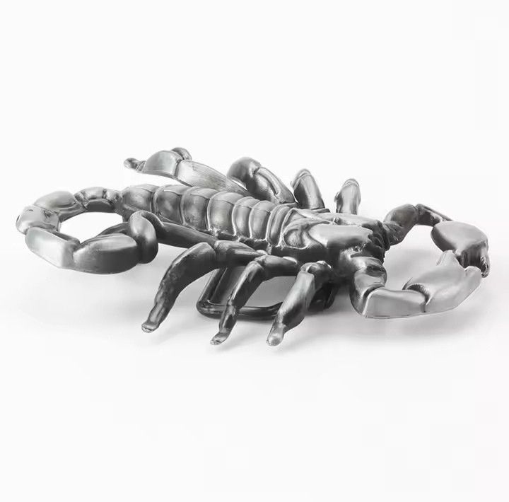 Vintage Silver Scorpion Buckle Belt ( no belt ) Size ONE SIZE - 2 Thumbnail