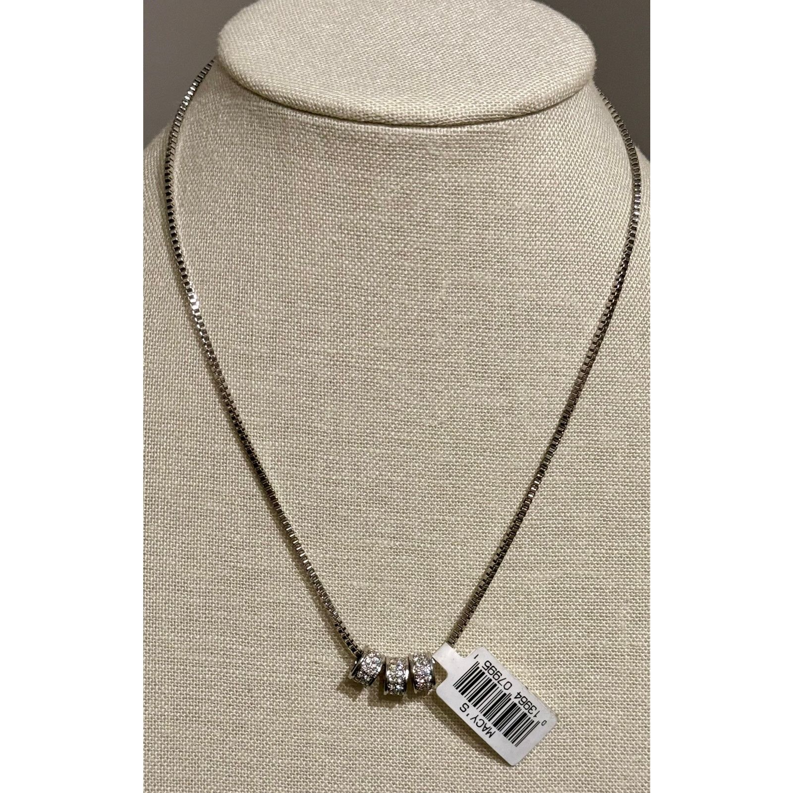 Other Macy’s NWT Silver Tone Necklace 16” Size ONE SIZE - 3 Thumbnail