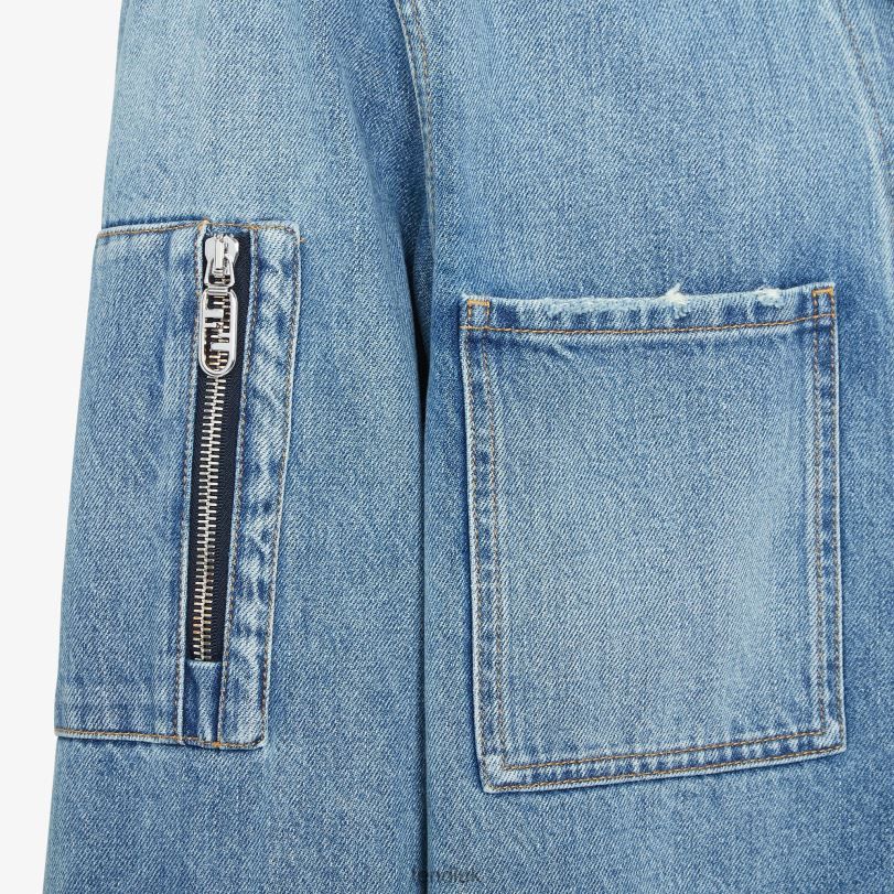 Fendi o1loc1c0824 Jacket in Blue Size US XS / EU 42 / 0 - 2 Thumbnail
