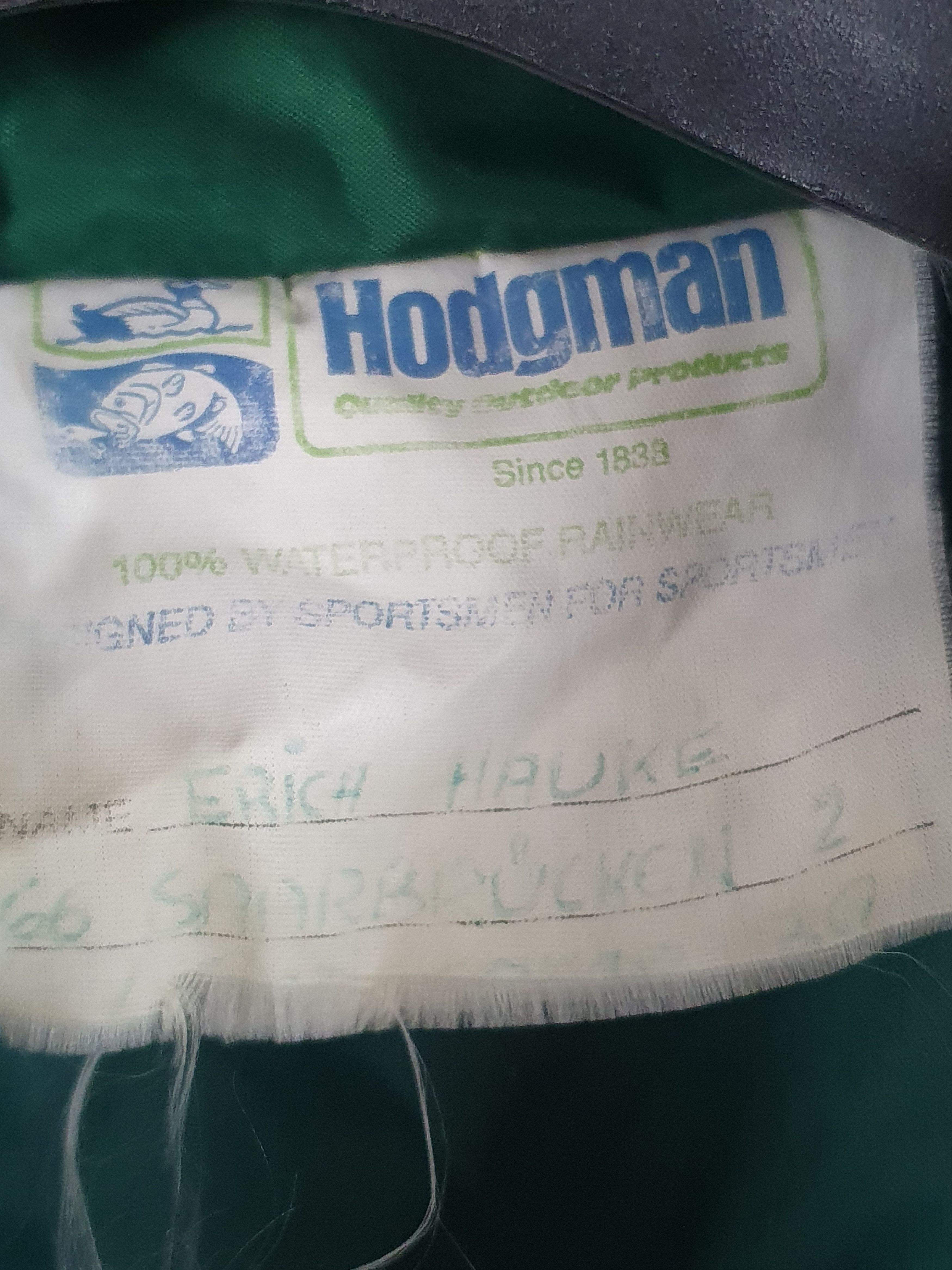 Vintage Hodgman Vintage Outdoor Utility Fisherman Hunter Jacket Size US L / EU 52-54 / 3 - 14 Thumbnail