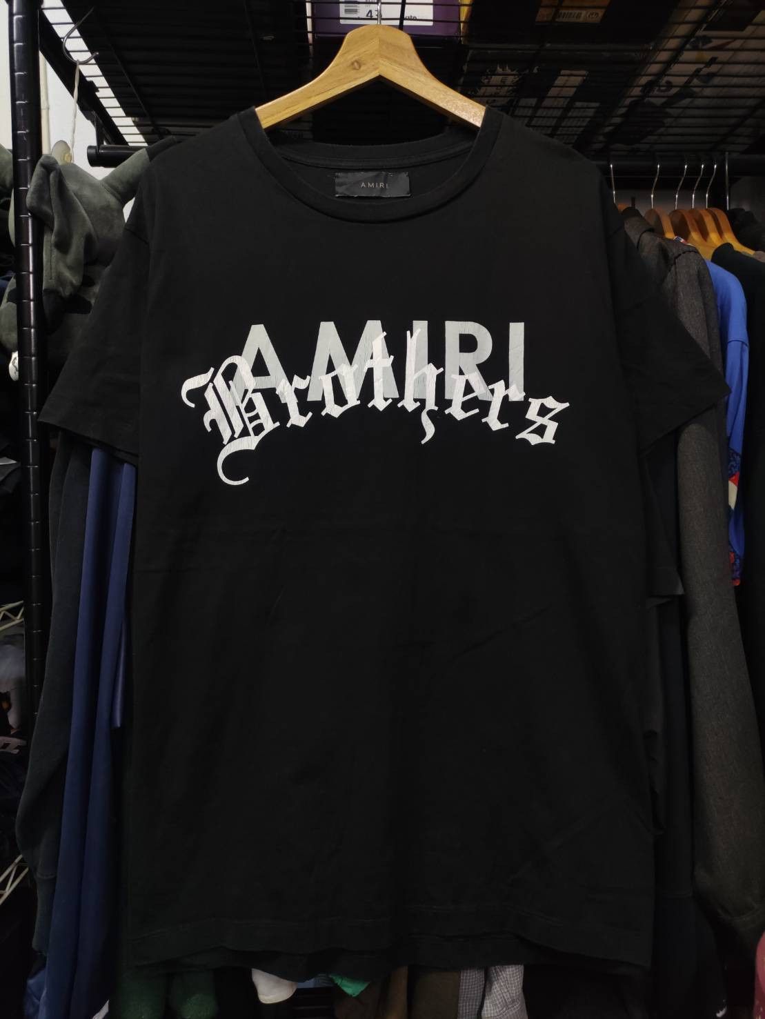 Amiri Amiri Black Brothers T-Shirt Size US M / EU 48-50 / 2 - 3 Thumbnail
