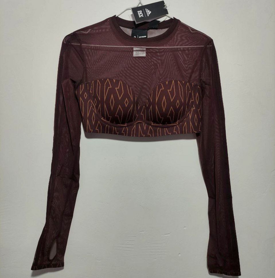 Adidas adidas x Ivy Park Crop Top Women's T-Shirts Beyonce HB8409 M Size M / US 6-8 / IT 42-44 - 2 Thumbnail