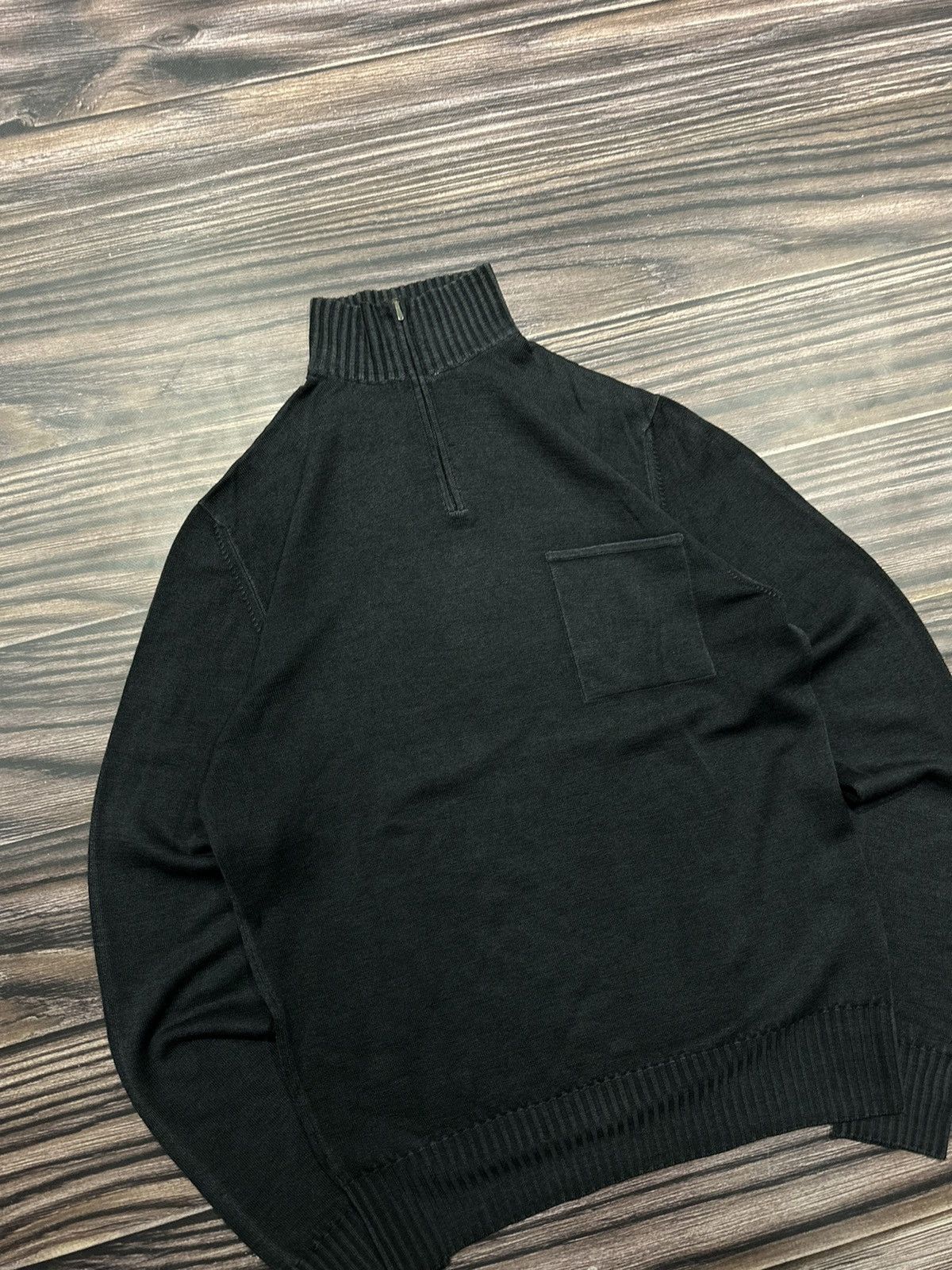 Japanese Brand Vintage Knitwear 1/3 Zip Jil Sander Japanese Brand Size US M / EU 48-50 / 2 - 2 Thumbnail