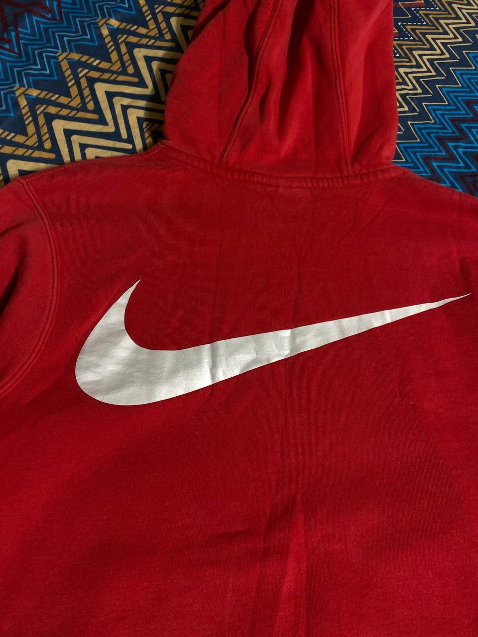 Nike vintage Nike big logo red Sweatshirt L.F.C. hoodie Y2K Size US S / EU 44-46 / 1 - 5 Thumbnail
