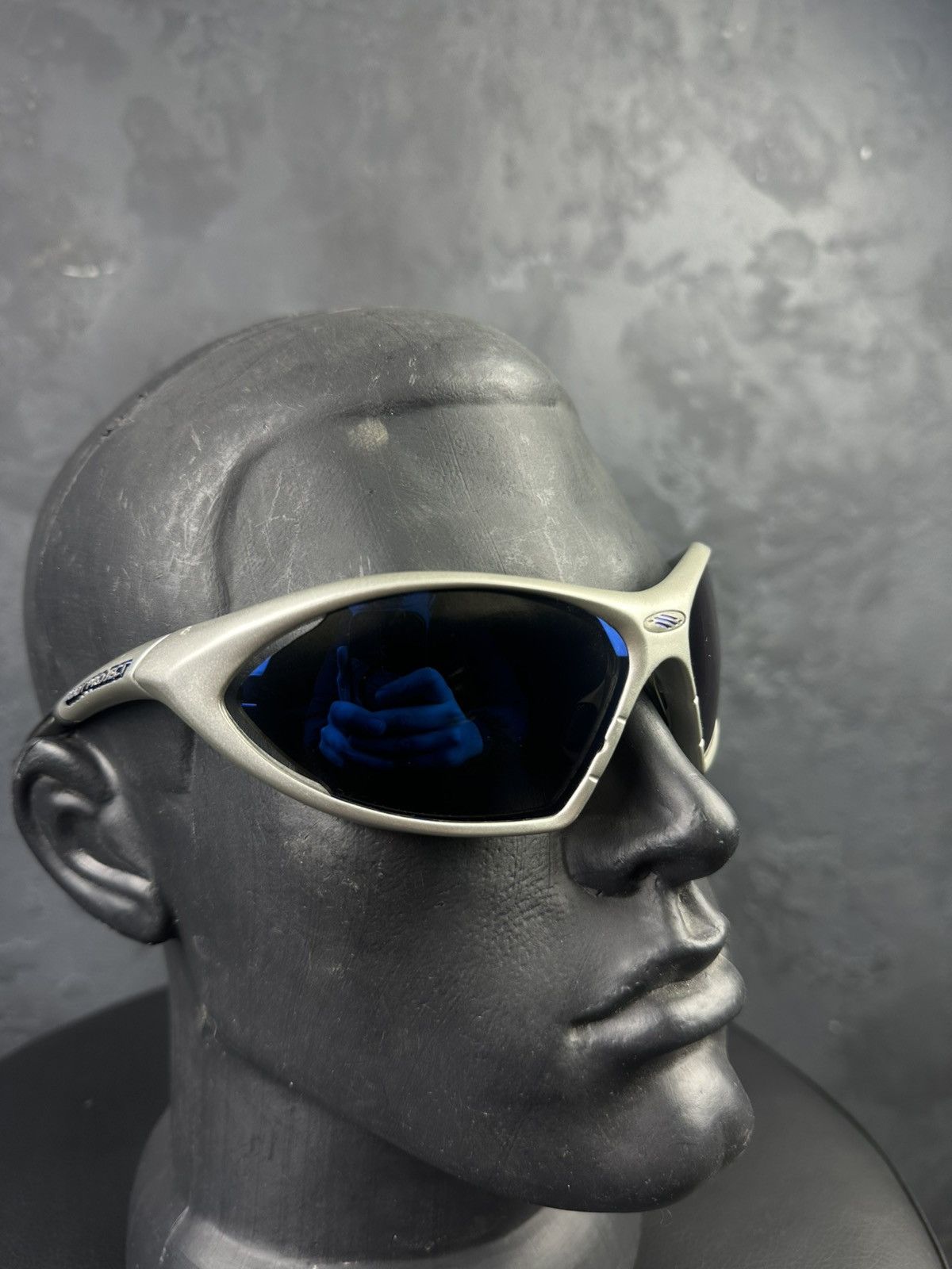 Other RUDY PROJECT EKYNOX SX WITH DARK BLUE LENS IN SILVER FRAME Size ONE SIZE - 2 Thumbnail