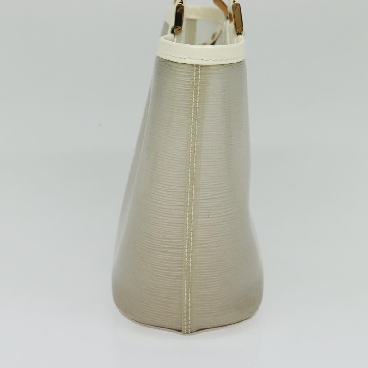 Louis Vuitton LOUIS VUITTON Epi Plage Mini Lagoon Bay Hand Bag White Size ONE SIZE - 4 Thumbnail