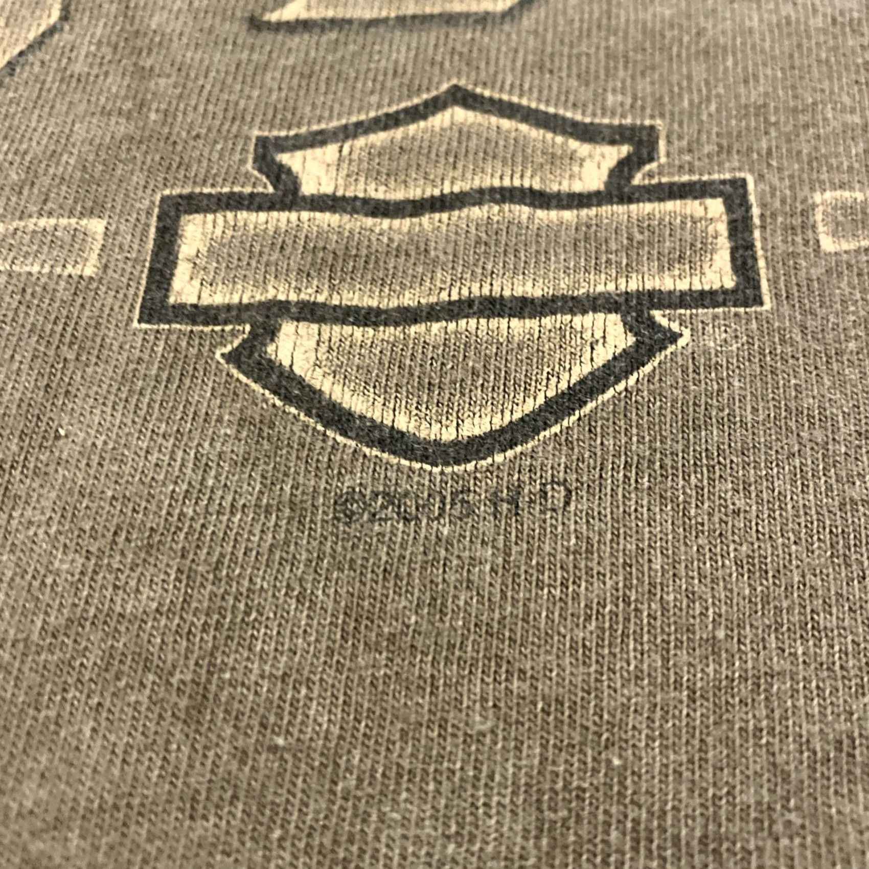 Harley Davidson VINTAGE Harley-Davidson Suffolk County New York Single Stitch T Shirt XXL Brown Mens T-Shirt Short Sleeve 2XL Size US XXL / EU 58 / 5 - 3 Thumbnail