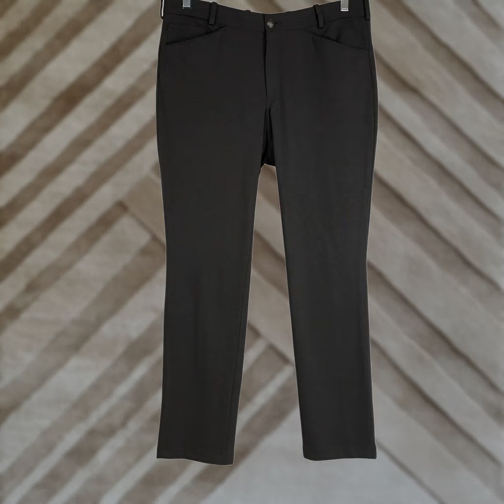 Vintage TOM JAMES EXECUTIVE COLLECTION Pants Gray Men 34 Stretch Dress Pants Size US 34 / EU 50 - 1 Thumbnail