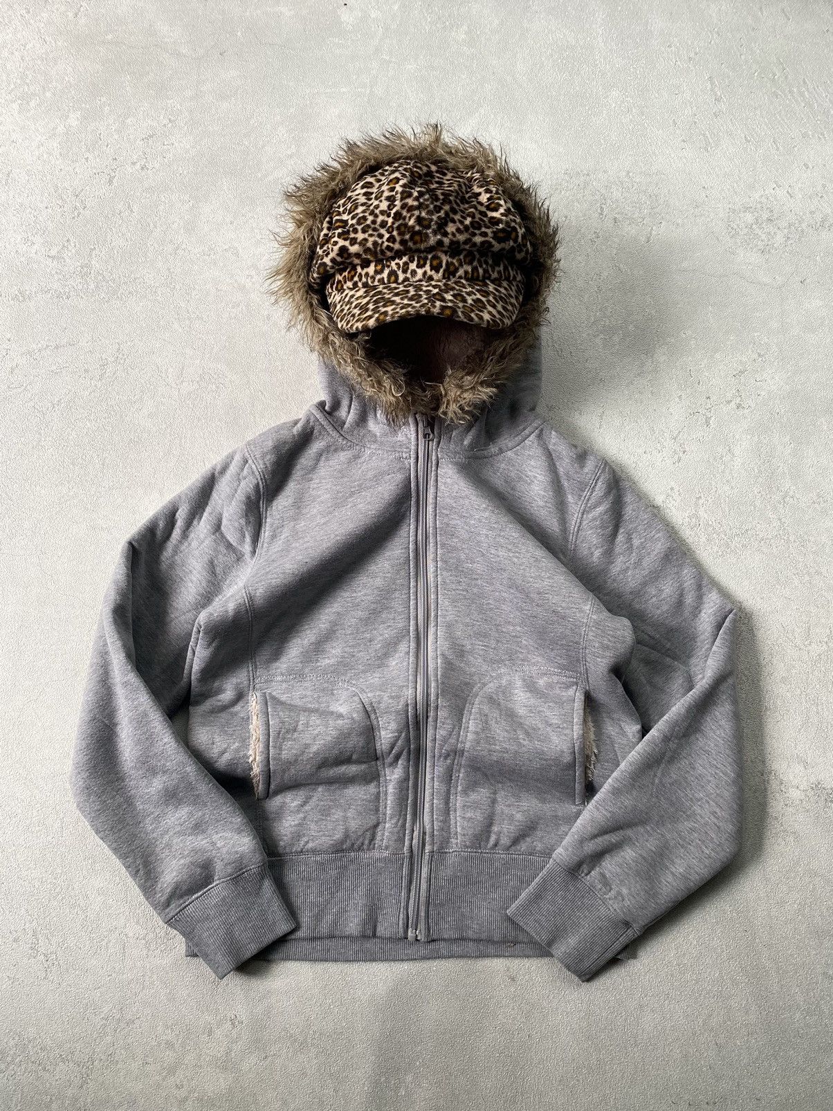 If Six Was Nine × Japanese Brand × Le Grande Bleu (L.G.B.) japanese fur hoodie if six was nine style vkei Size US L / EU 52-54 / 3 - 1 Thumbnail