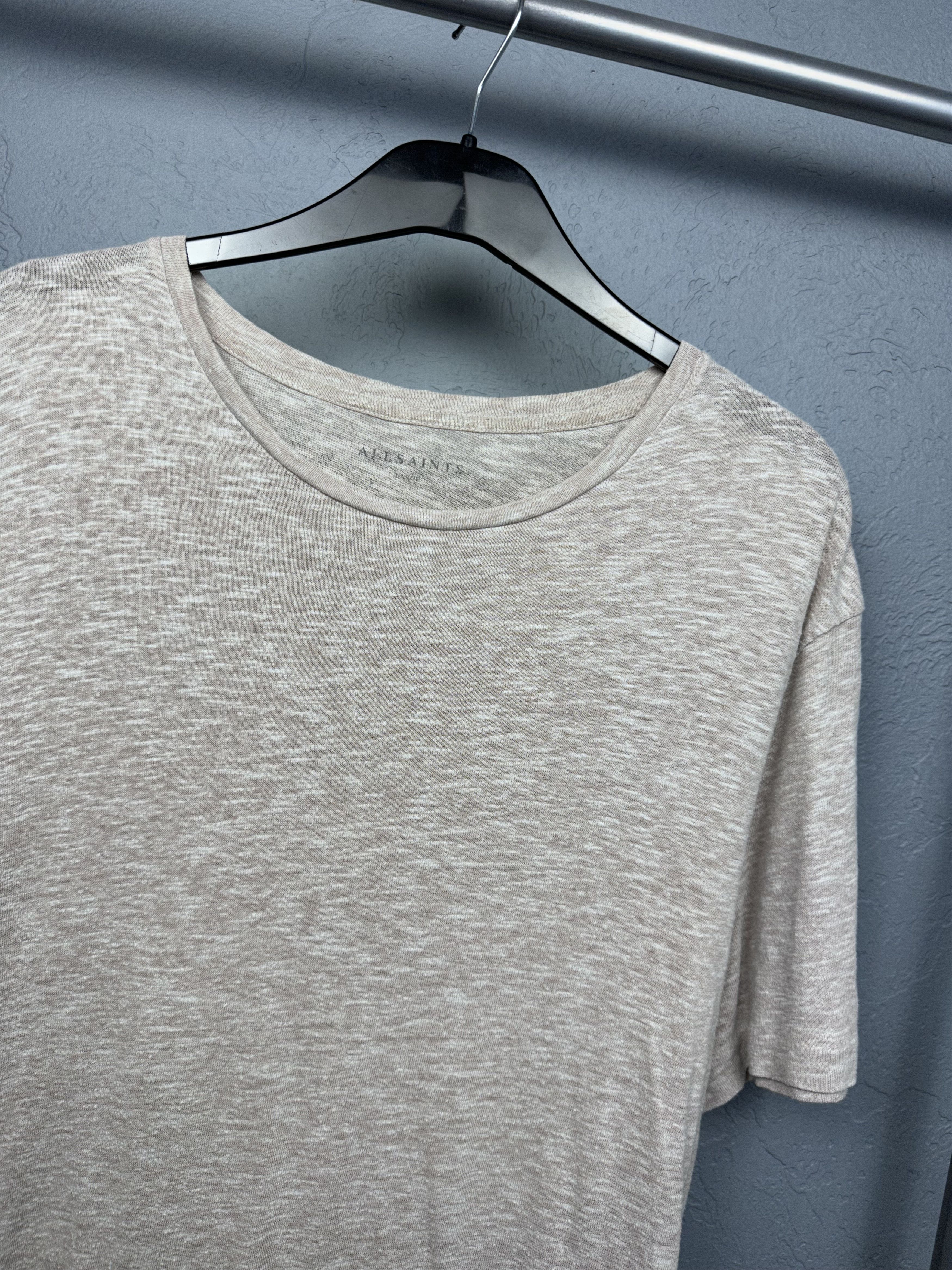 Allsaints Allsaints Pesley Cotton-Polyester-Linen Crew Neck T-Shirt Size US L / EU 52-54 / 3 - 2 Thumbnail