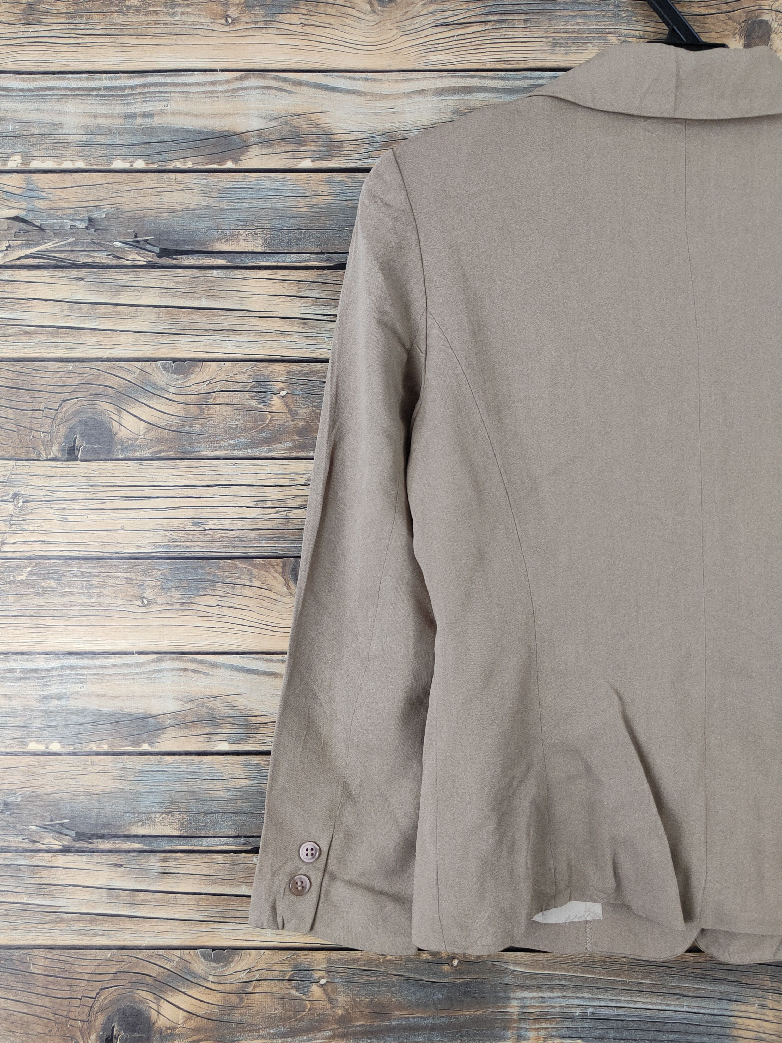 Japanese Brand × Vintage Vintage Zazie Brown Blazers Size M / US 6-8 / IT 42-44 - 8 Thumbnail