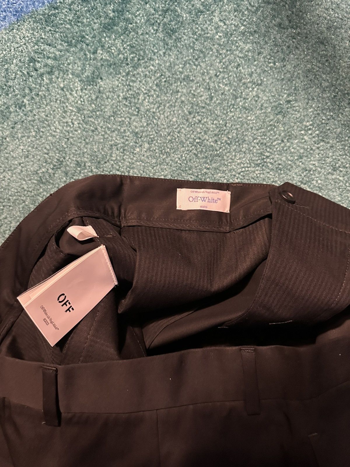 Off-White Off White Nylon Suit Pants Size US 36 / EU 52 - 10 Thumbnail