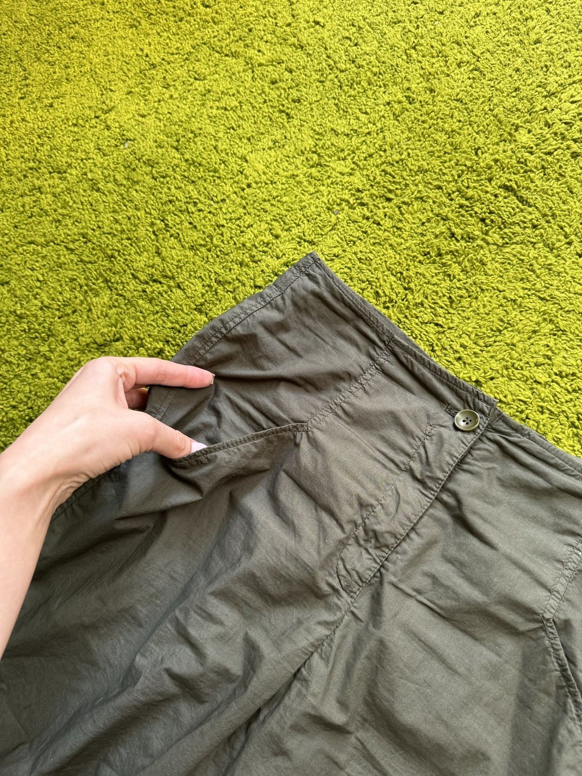Designer Oska avant garde poplin baggy pants Size 25" / US 0 / IT 36 - 7 Thumbnail