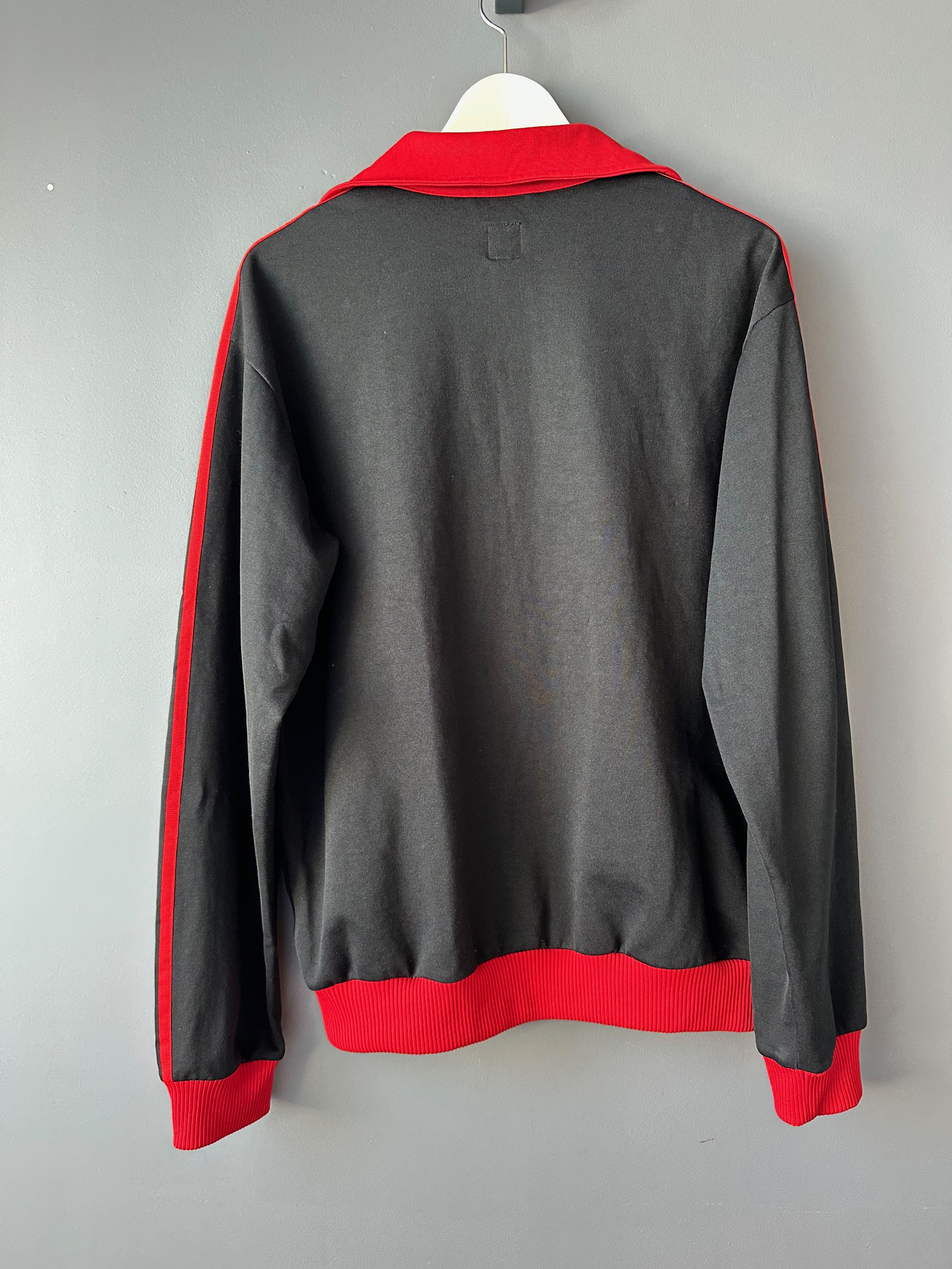 Adidas Adidas Vintage Athletic Track Top Jacket Large Black Red Size US L / EU 52-54 / 3 - 8 Thumbnail